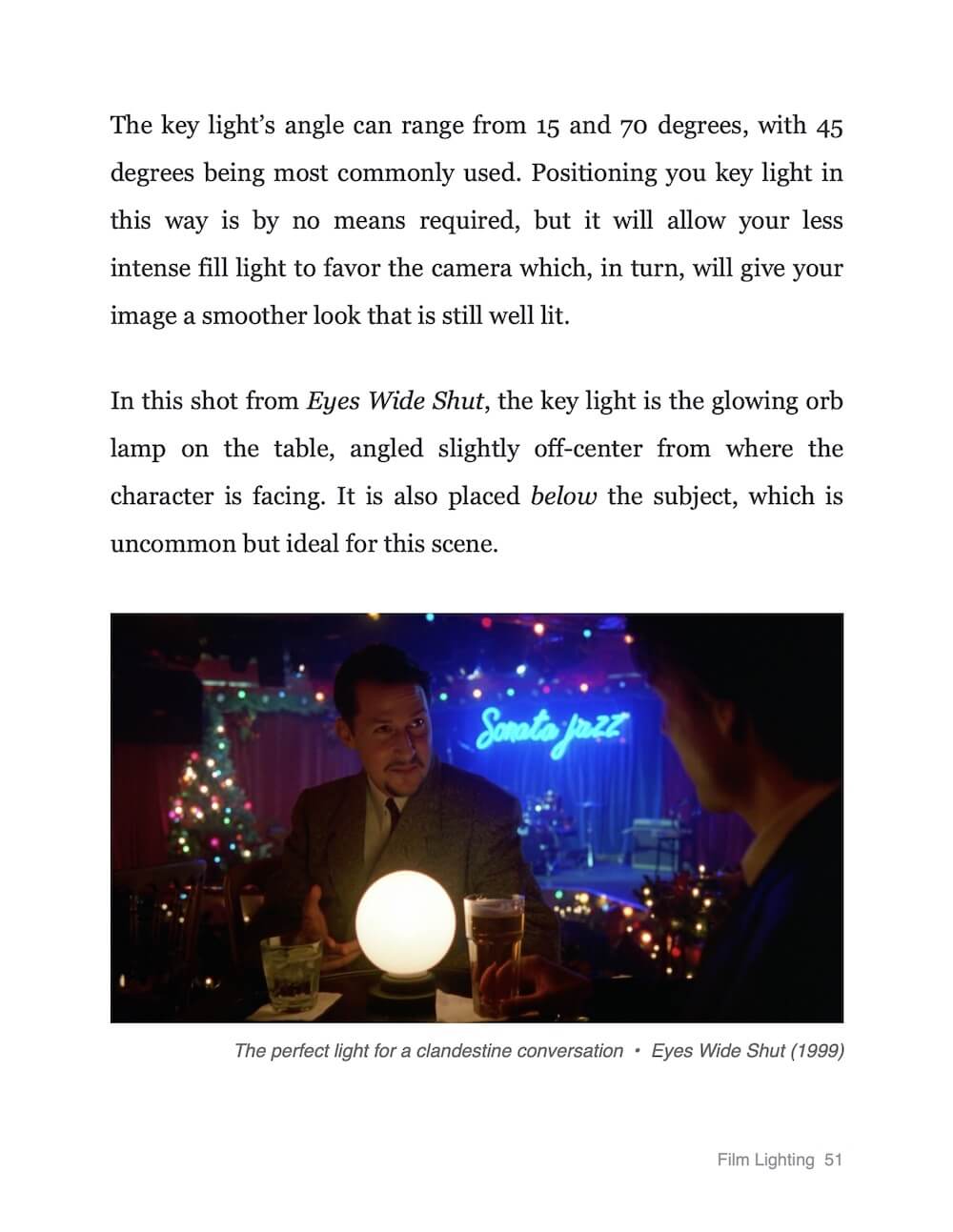 Film Lighting Ebook Key Light StudioBinder