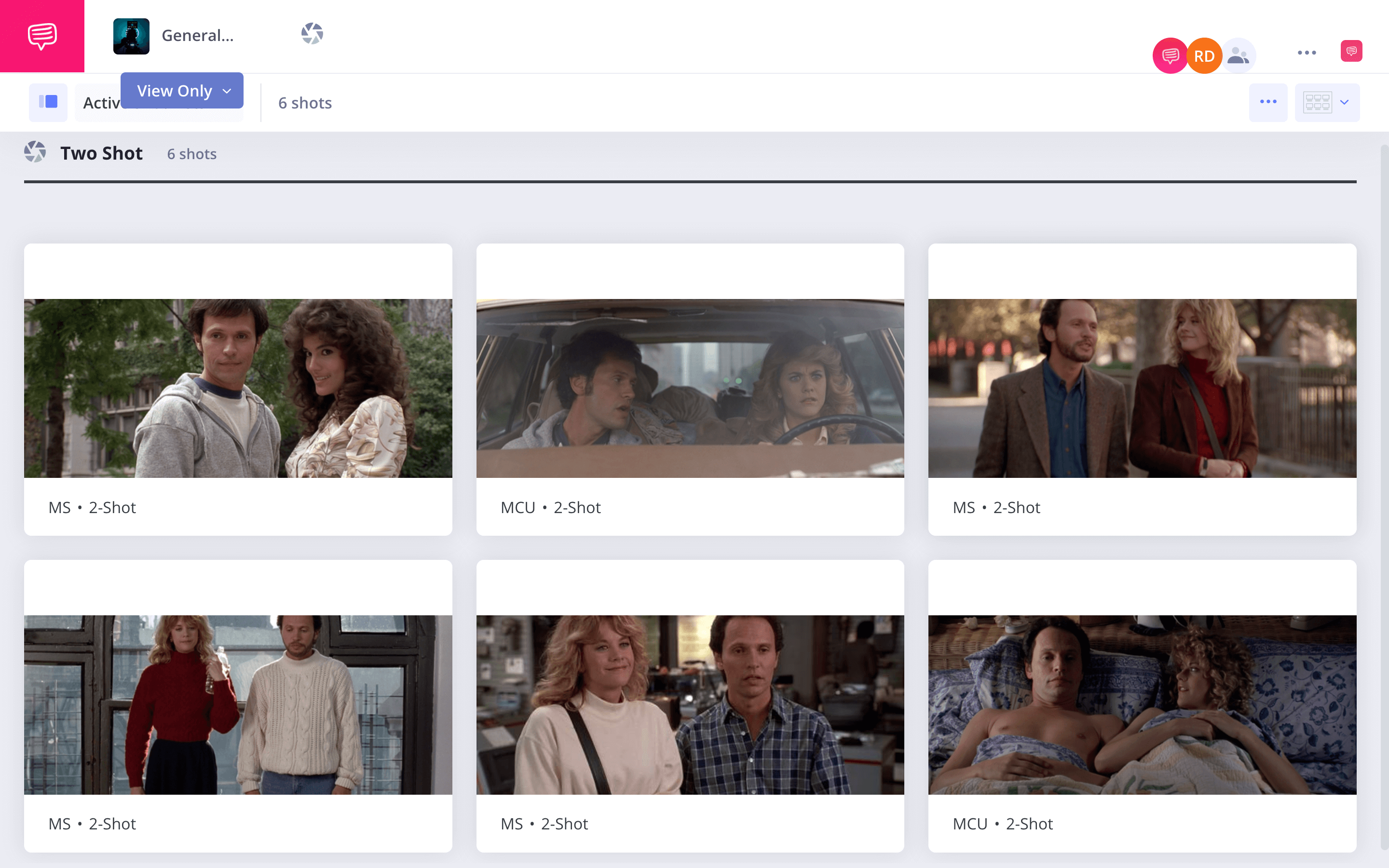 The Two Shot When Harry Met Sally Two Shot Example StudioBinder Shot Listing Software
