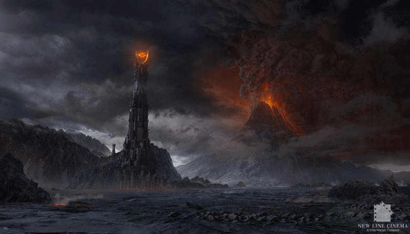 What is Matte Painting in Movies Digital Matte painting by Dylan Cole for The Lord of the Rings