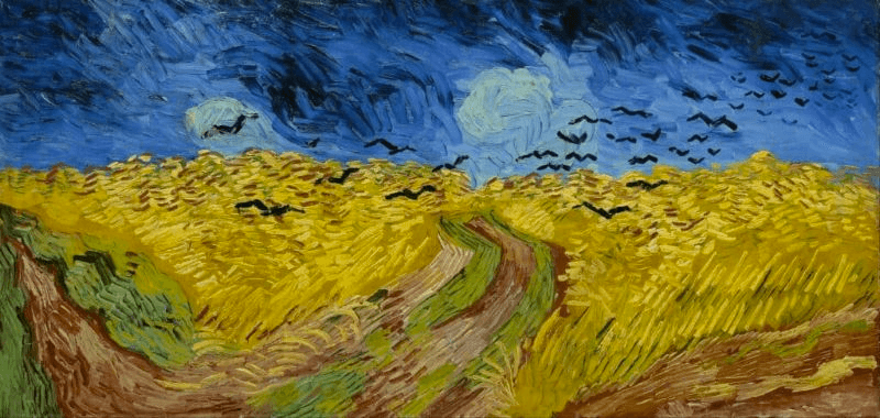 What is Movement in Art Vincent van Gogh Wheatfield with Crows