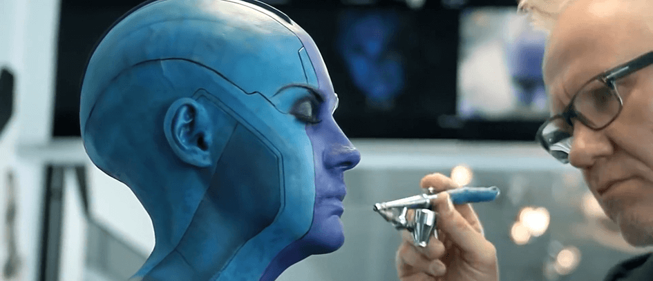 What is SFX Makeup Guardians of the Galaxy Airbrushing Special FX makeup