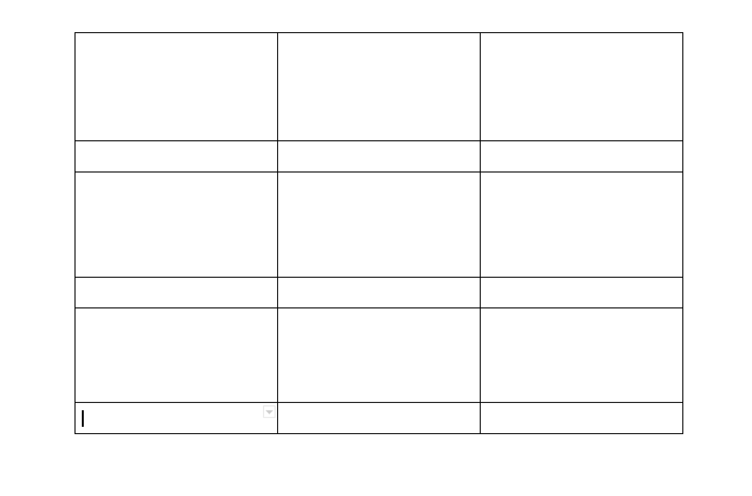 How to Make a Storyboard Template Storyboard template example in Google Docs