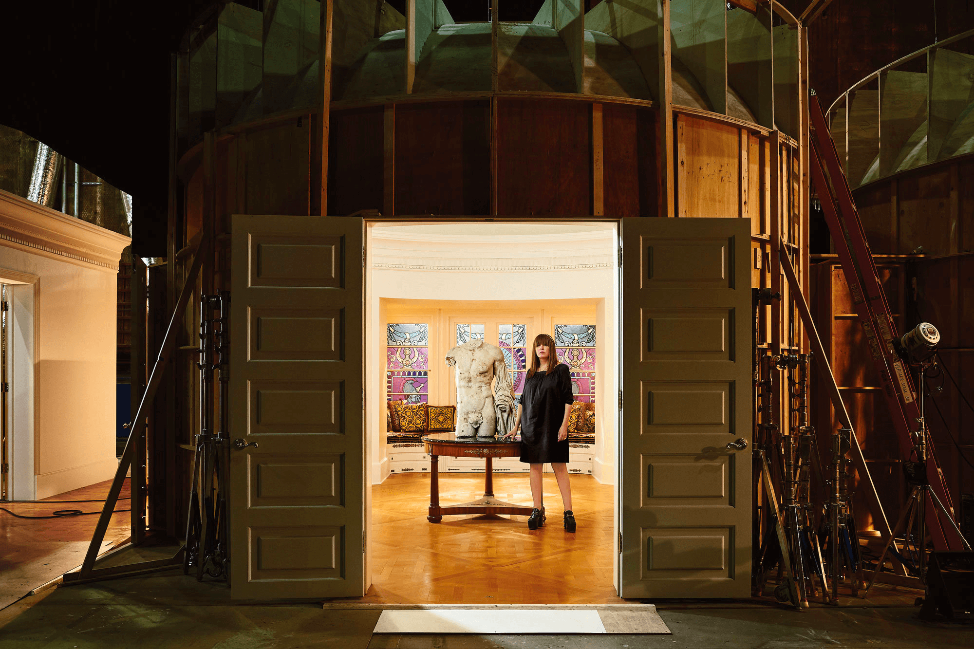 What is Production Design in Film Production designer on set