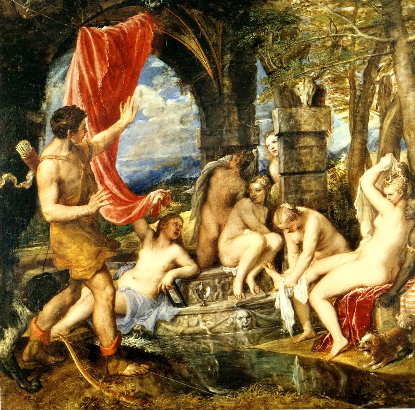 What Was the Renaissance Diana and Actaeon by Titian c –