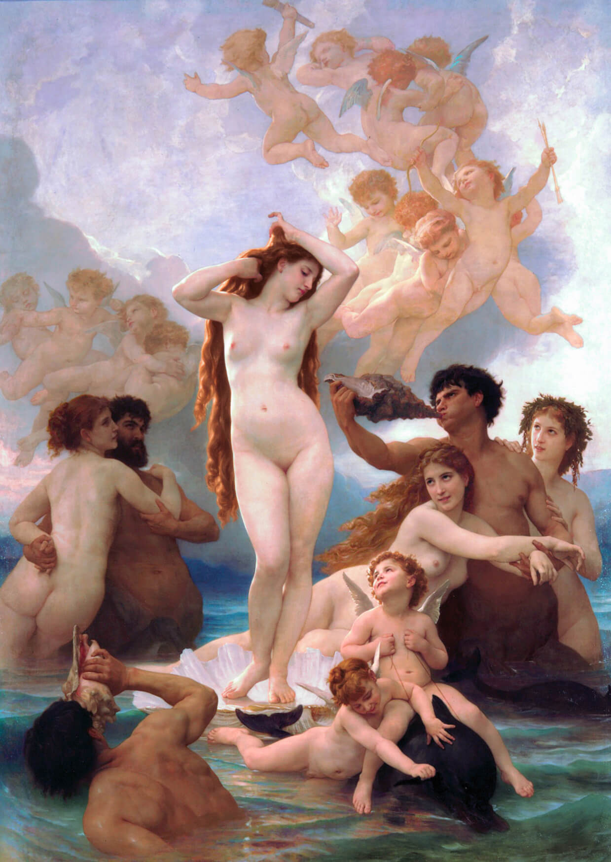 What is Romanticism in Art The Birth of Venus by William Adolphe Bouguereau