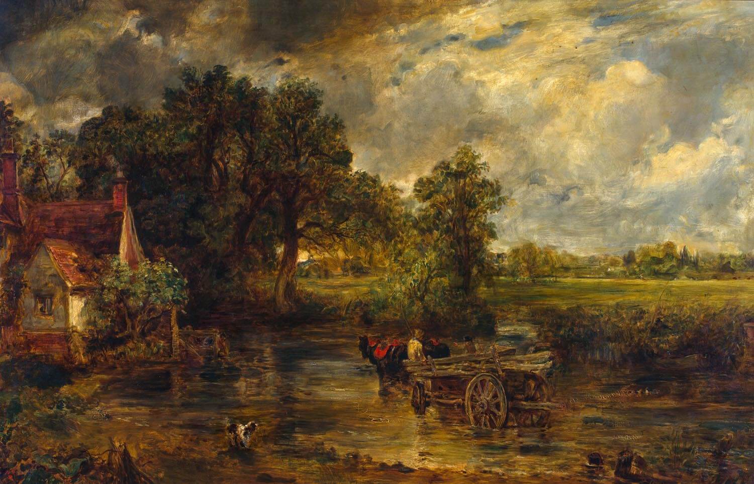 What is Romanticism in Art The Haywain by John Constable Romanticism paintings