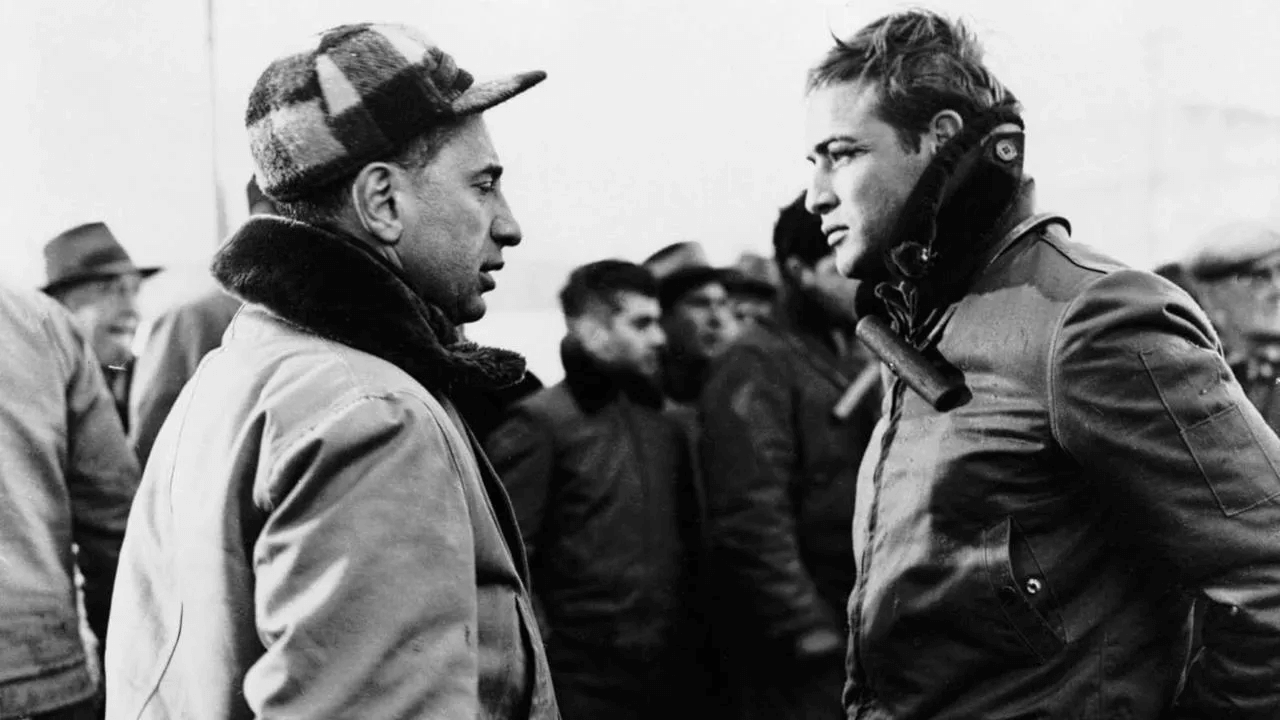 Directing Actors Elia Kazan works with Marlon Brando