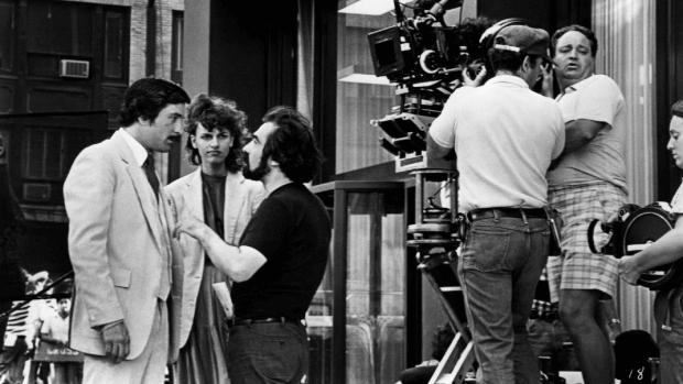 Directing Actors Scorsese working with one of his favorite actors