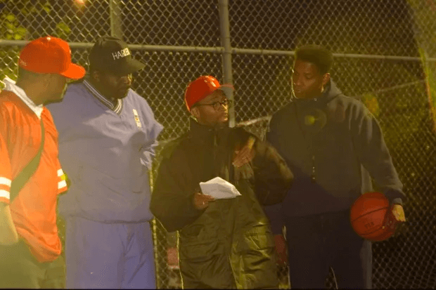 Directing Actors Spike Lee collaborating with his actors