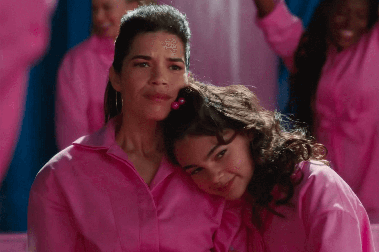 Barbie Director Greta Gerwig on Her Inspiration & Process America Ferrera in Barbie Barbie movie director