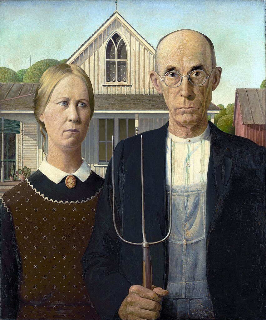 What is a Focal Point in Art Grant Wood’s American Gothic StudioBinder