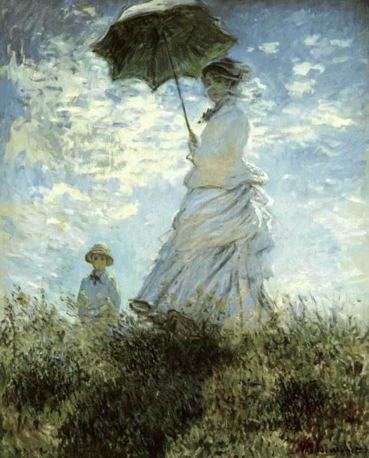 What is a Focal Point in Art Woman with a Parasol StudioBinder