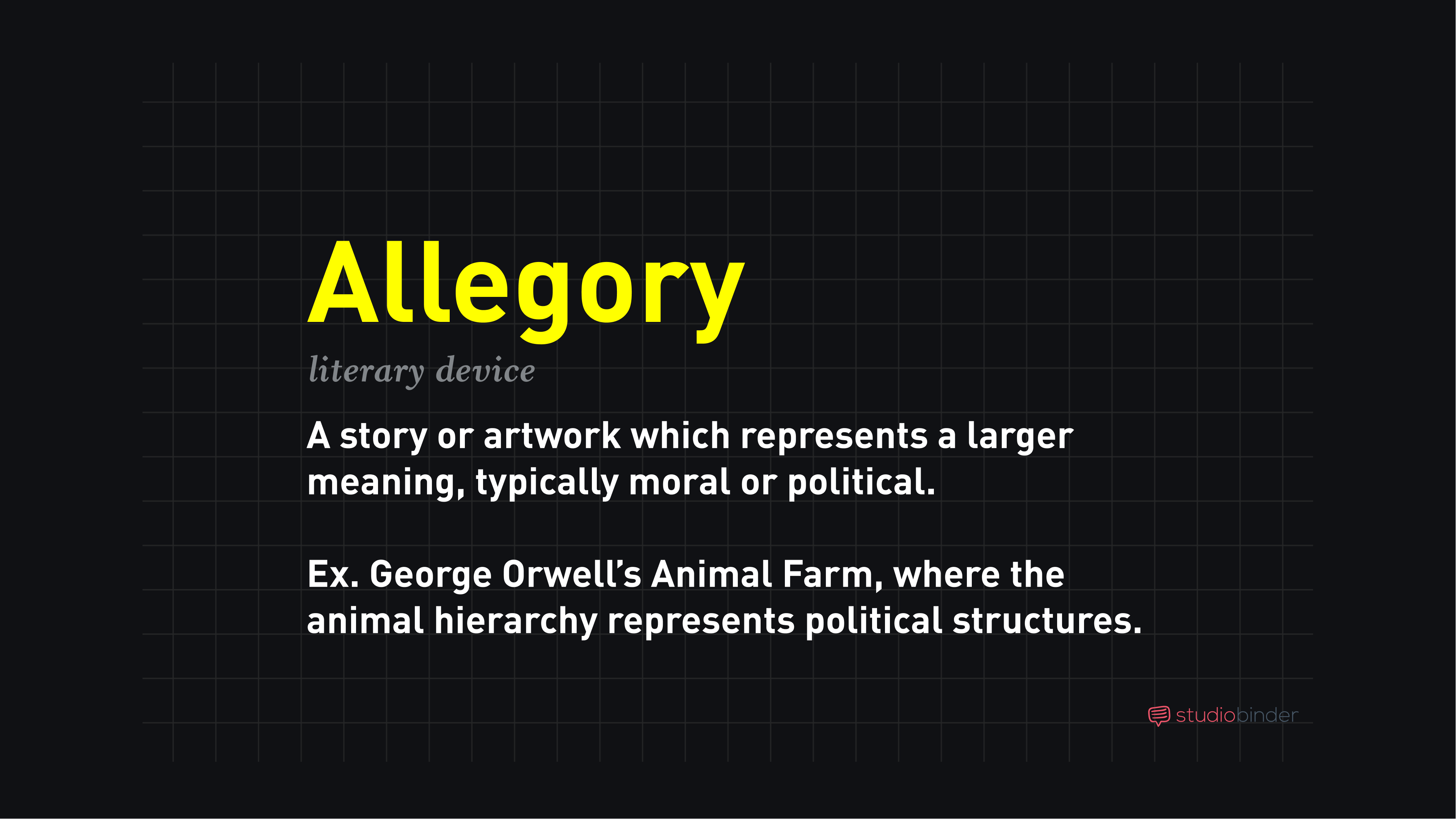 What is Allegory Allegory Definition and Examples StudioBinder