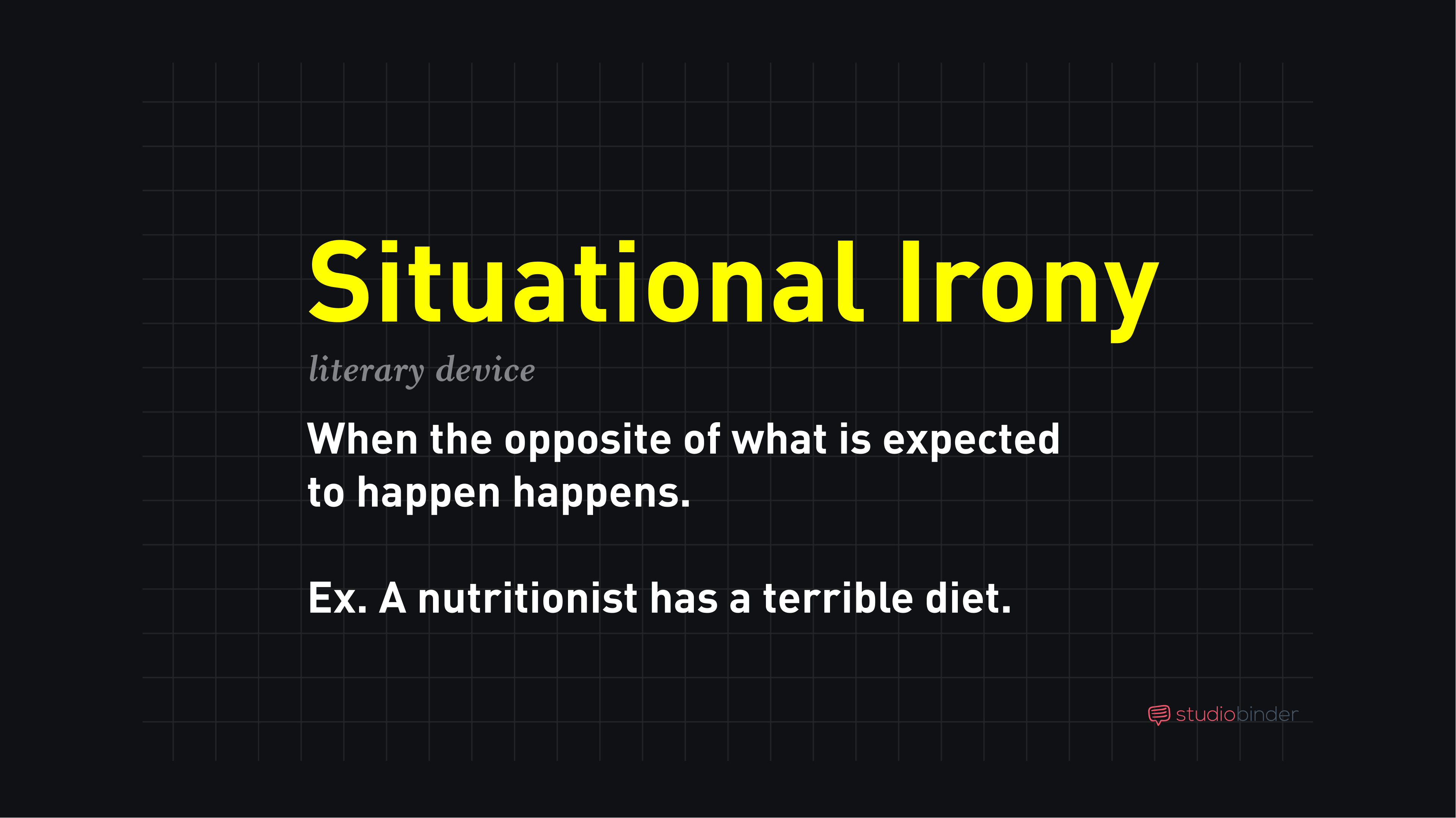 What is Situational Irony Situational Irony Definition and Examples StudioBinder