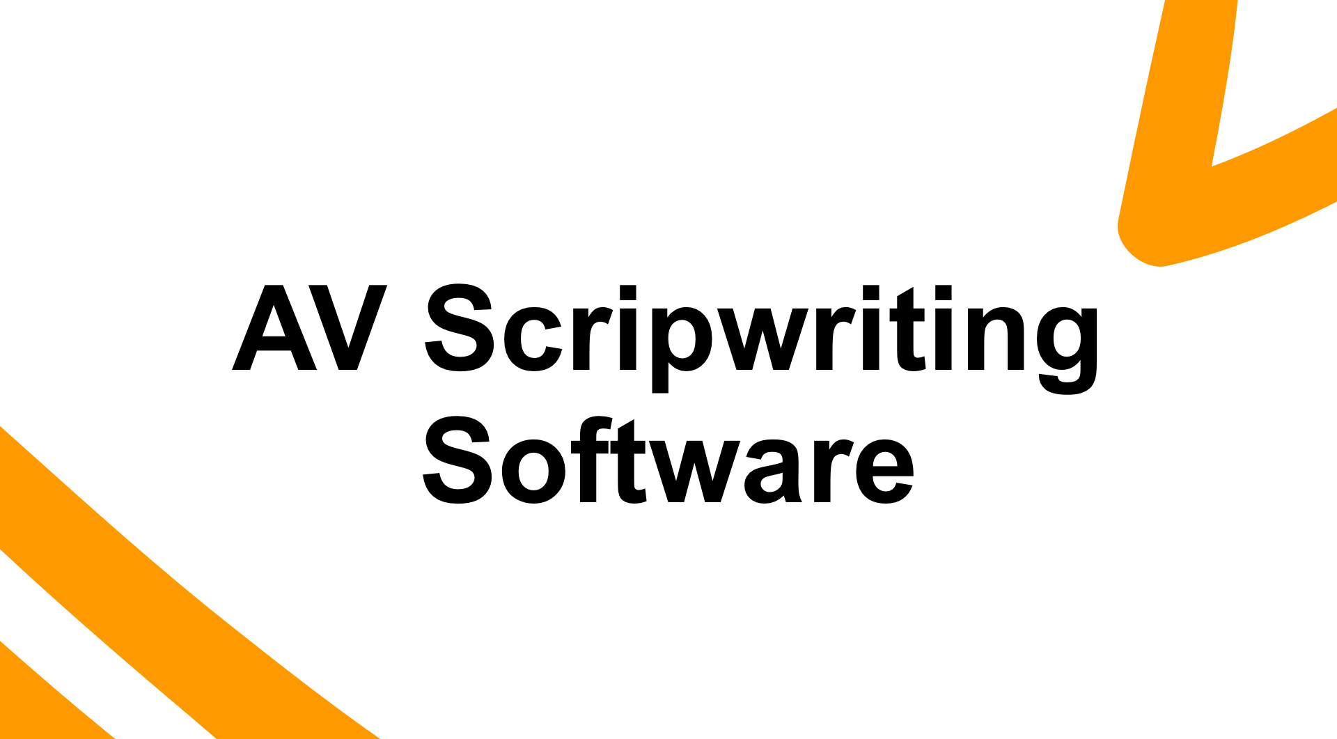 Free Video Course: Intro to AV Script — StudioBinder Tutorials