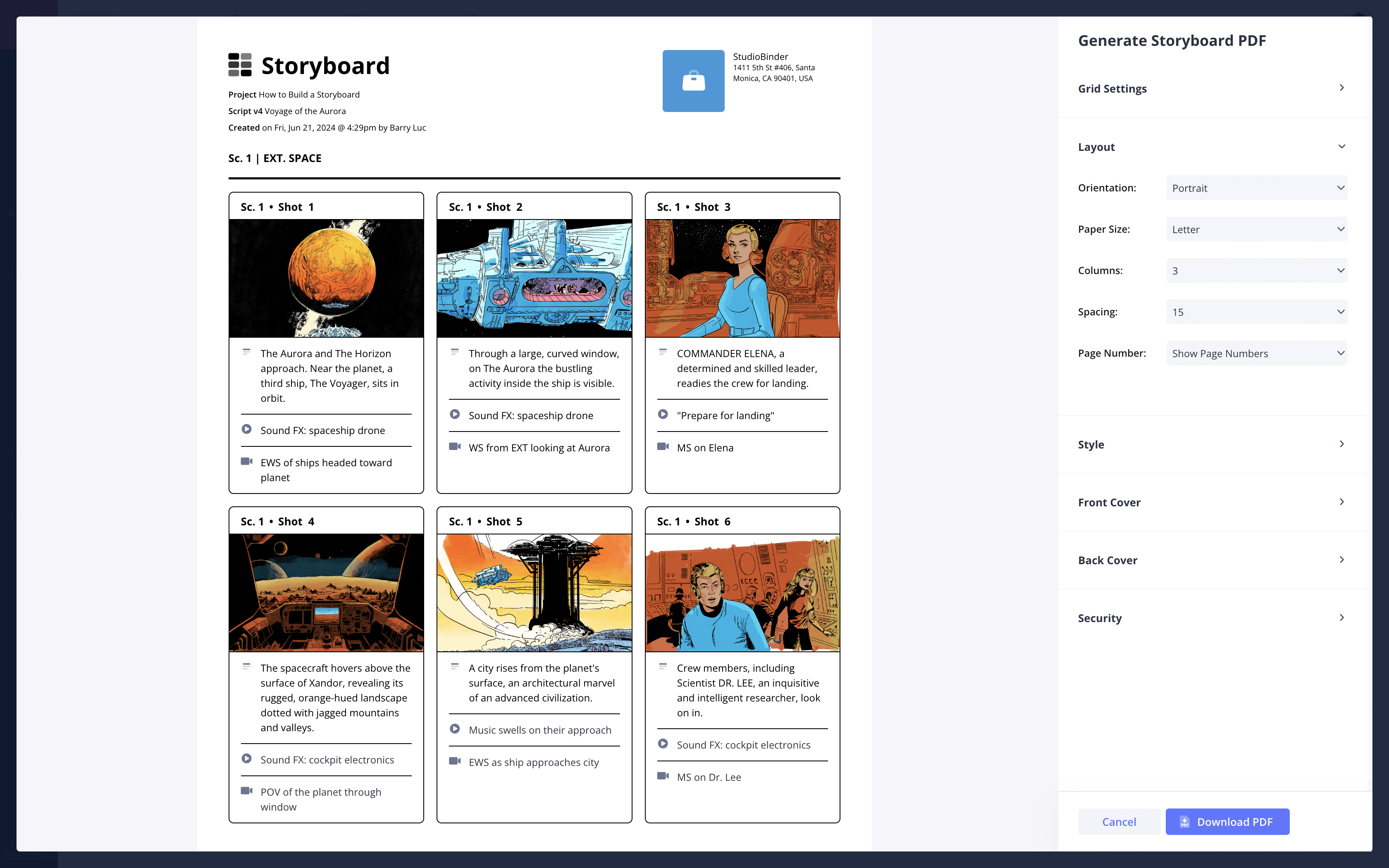How to Make a Storyboard Create storyboard template pdf
