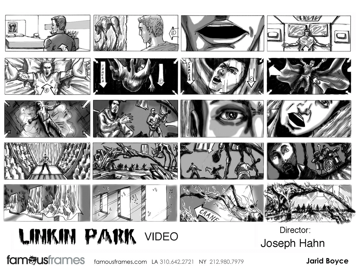 Storyboard Ideas Linkin Park Music Video Storyboard Idea