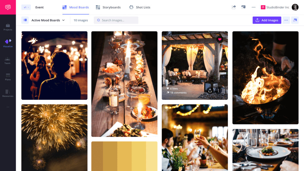 Event Mood Board Template & Guide | StudioBinder
