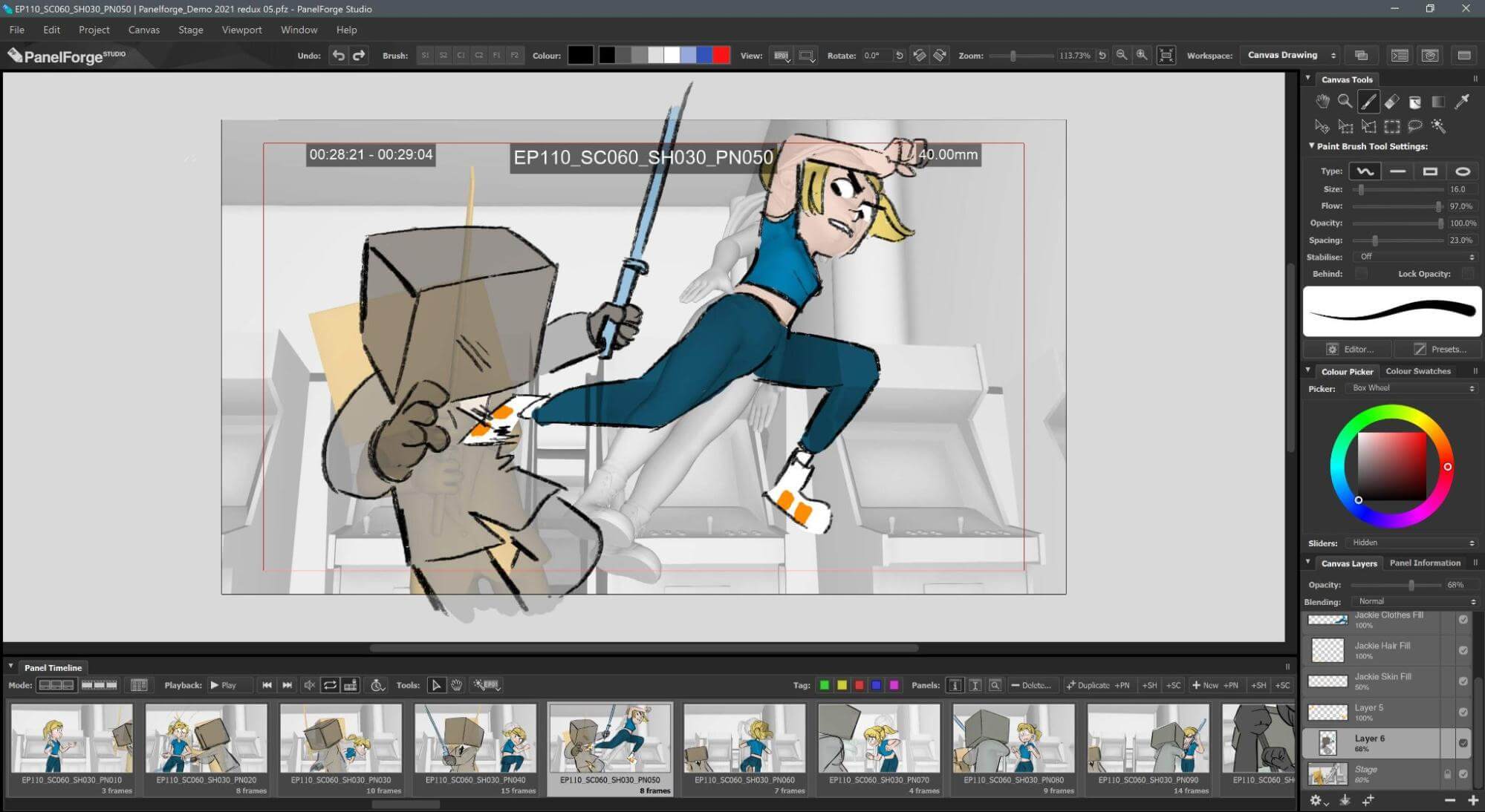 Best Storyboarding Software PanelForge