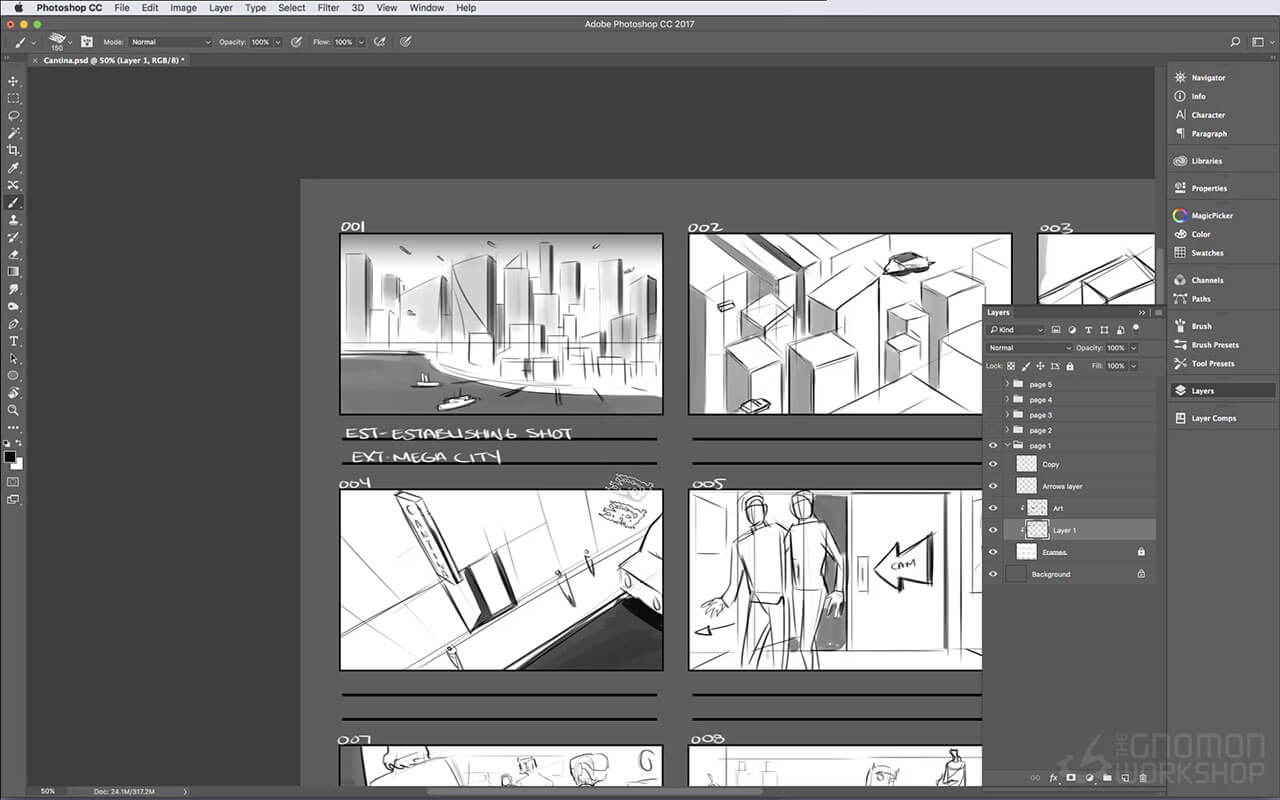 Best Storyboarding Software Photoshop