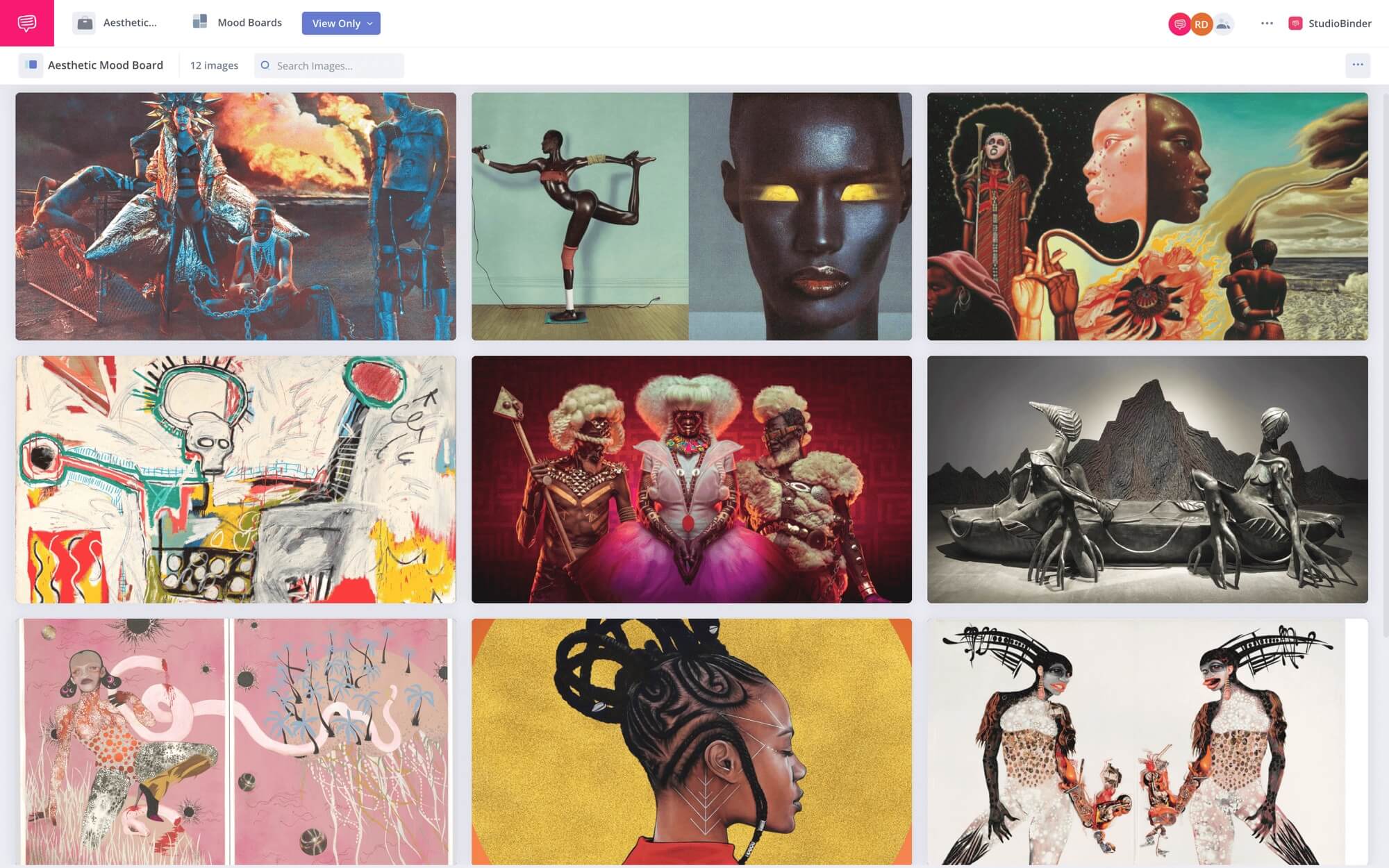 How to Make an Aesthetic Mood Board Aesthetic Mood Board StudioBinder Mood Boarding Software