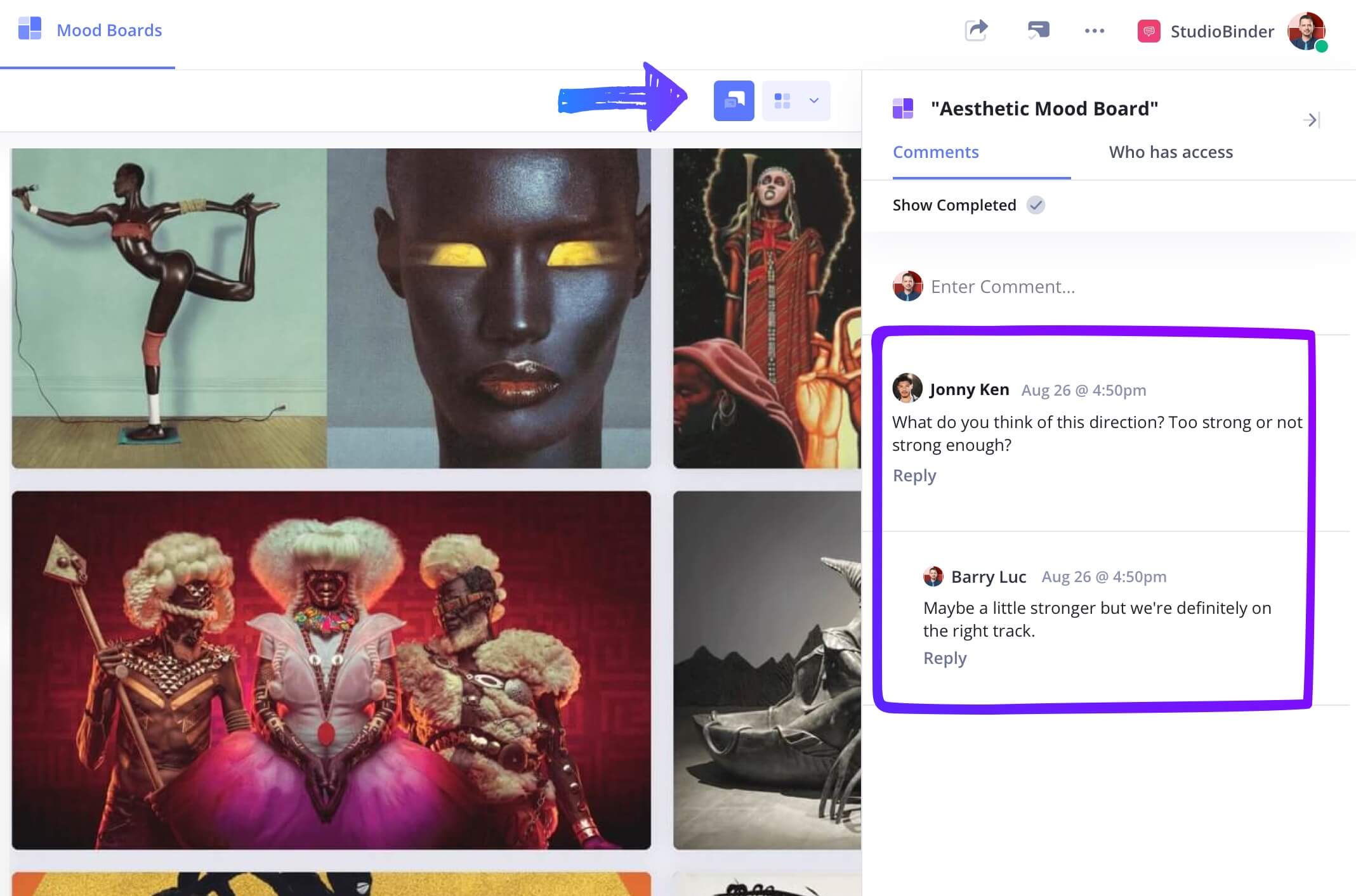 How to Make an Aesthetic Mood Board Collaborate with your team