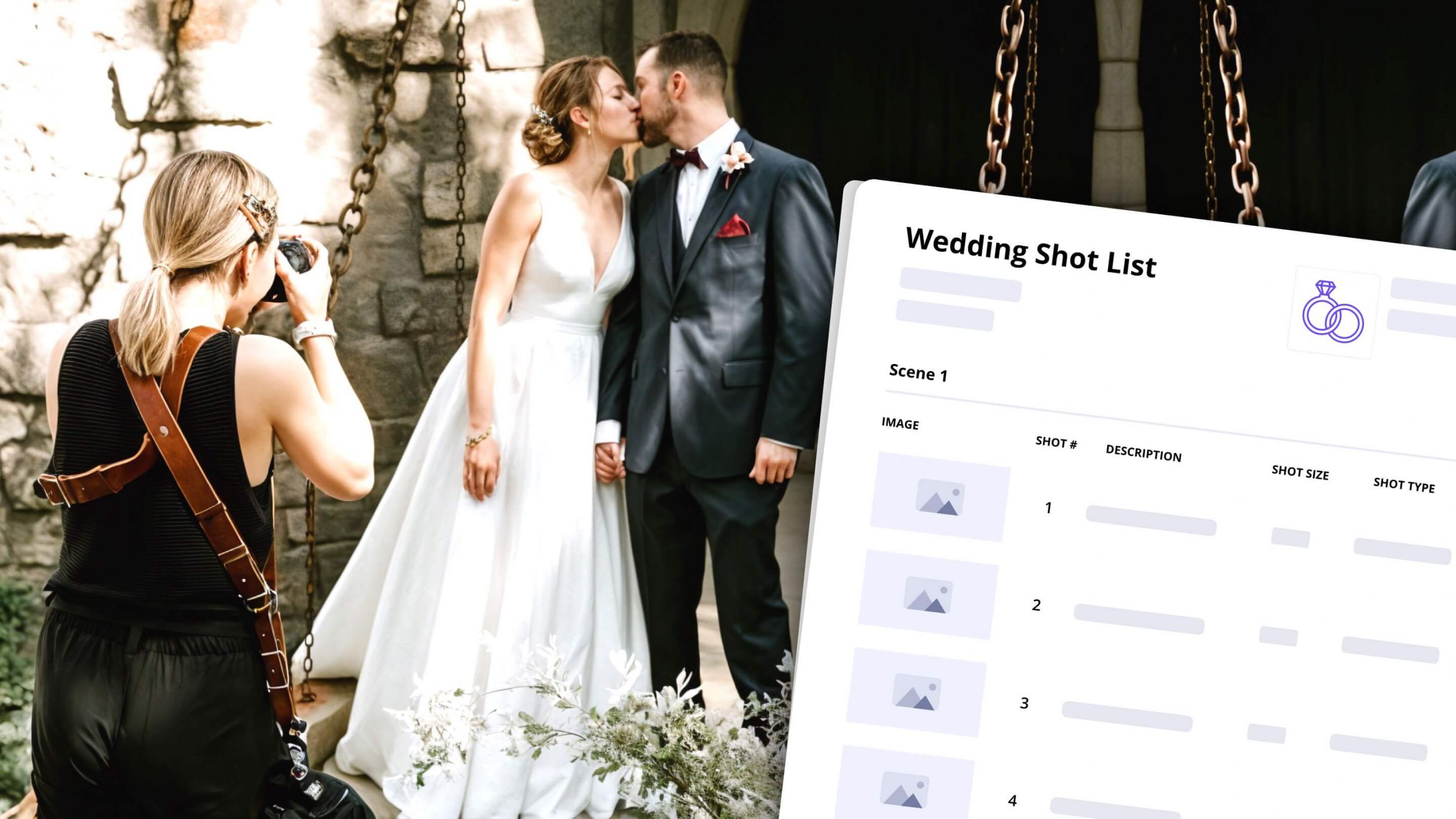 Wedding Photographer Shot List StudioBinder