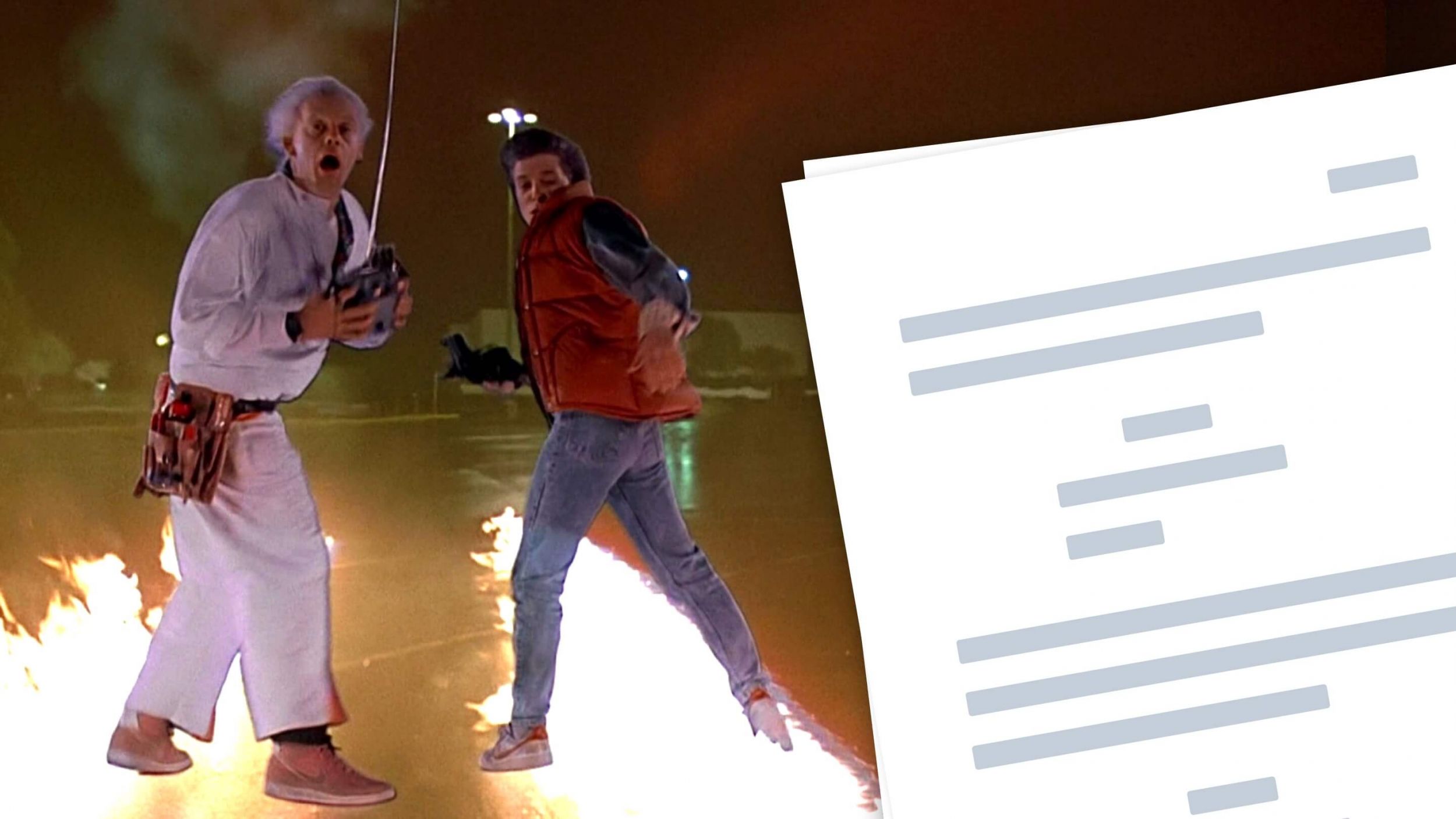 Back to the Future Script PDF Download StudioBinder