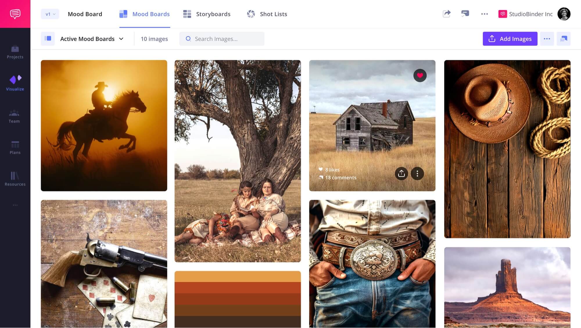 Film Mood Board Template Film Mood Board Example ()
