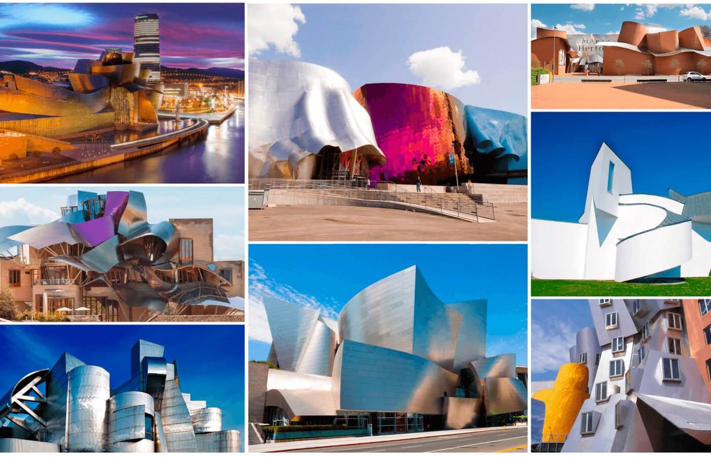 How to Make a Mood Board in Architecture Frank Gehry Mood Board in Architecture