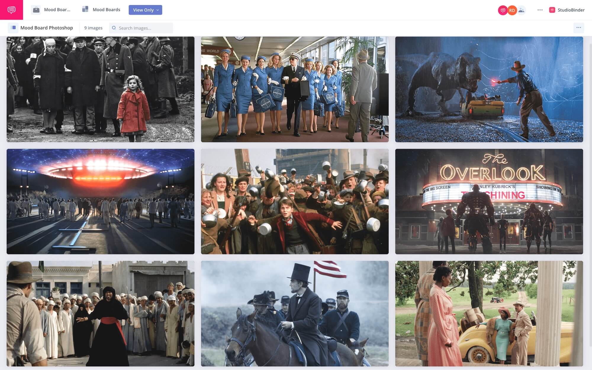 How to Make a Mood Board without Photoshop Mood Board StudioBinder Mood Boarding Software ()