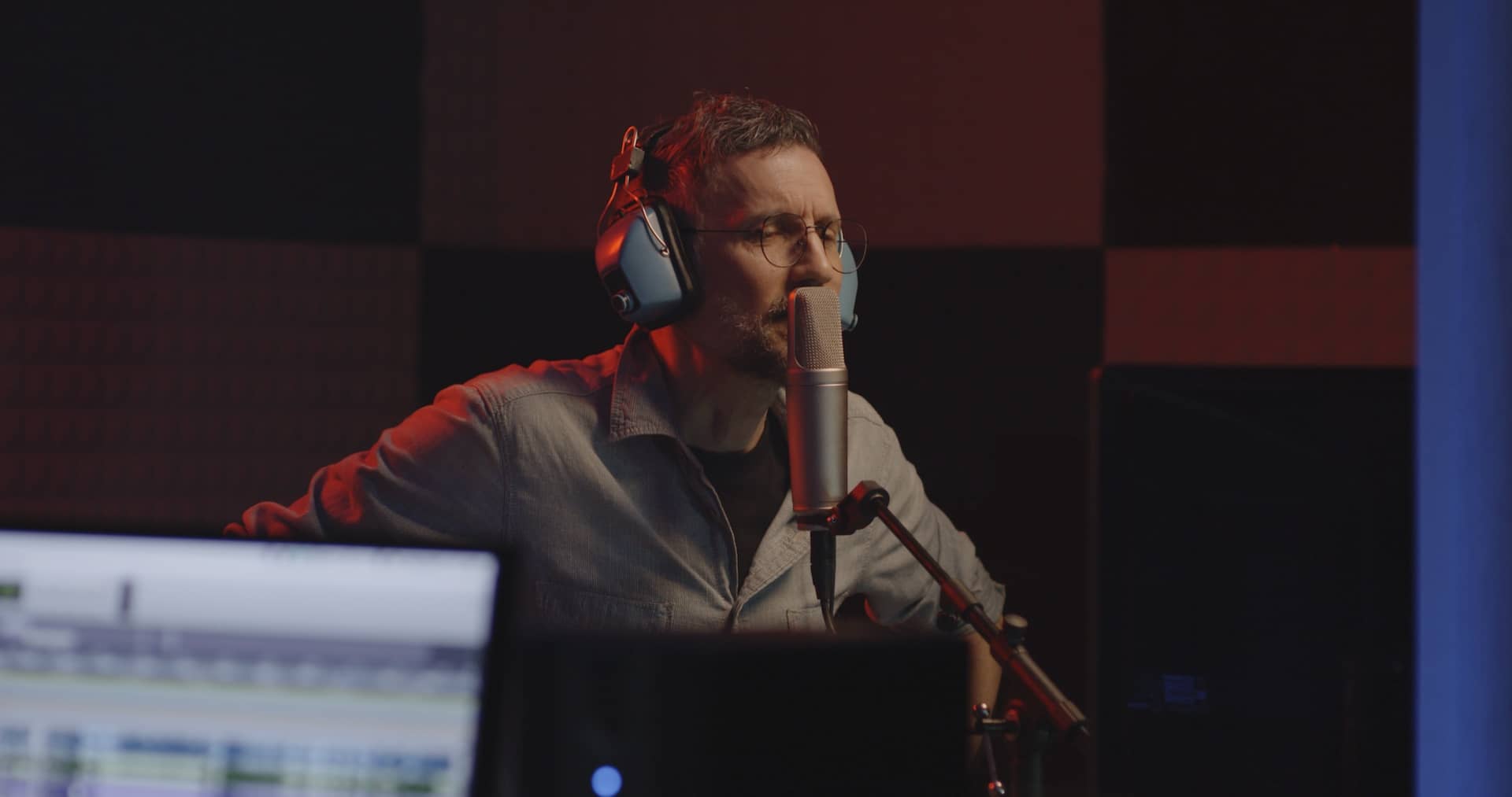 How to Make a Movie ADR Voice Recording with Actor in Studio