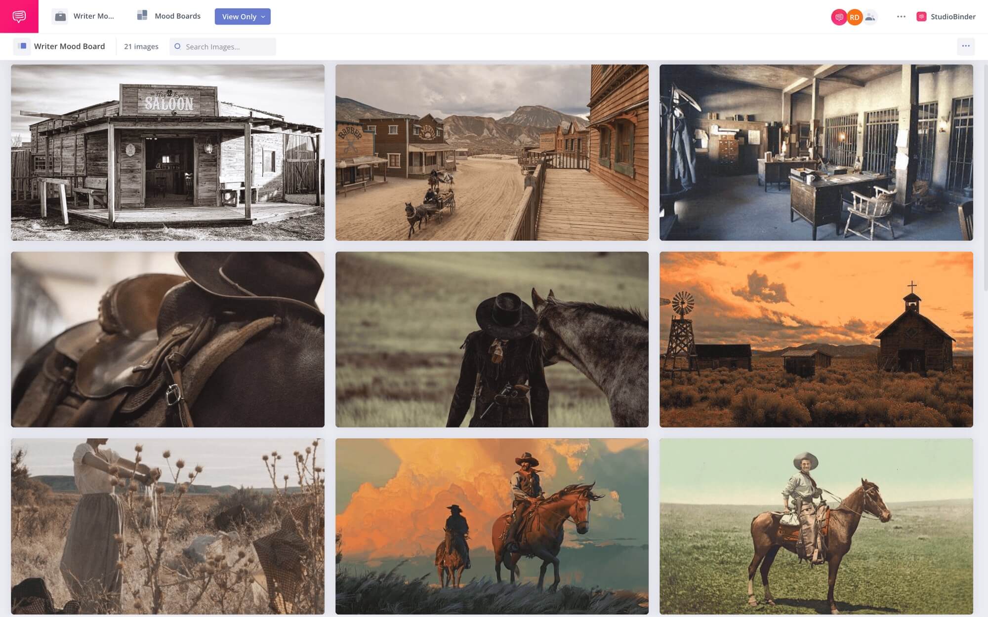 How to Make a Writer Mood Board Writer Mood Board StudioBinder Mood Boarding Software ()