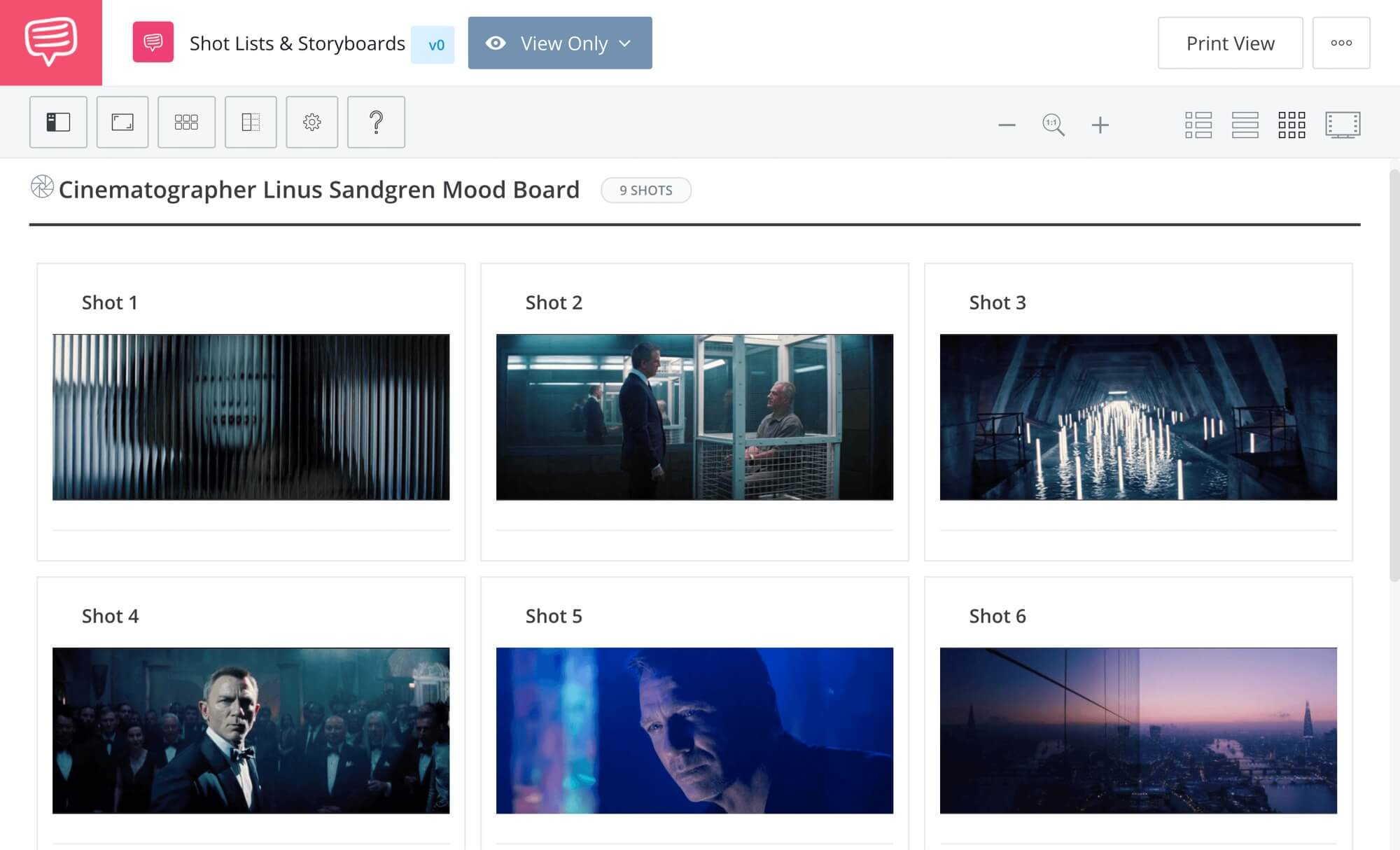 Recreated Linus Sandgren Cinematography Breakdows No Time To Die Moodboard Stillshots StudioBinder Shot Listing Software