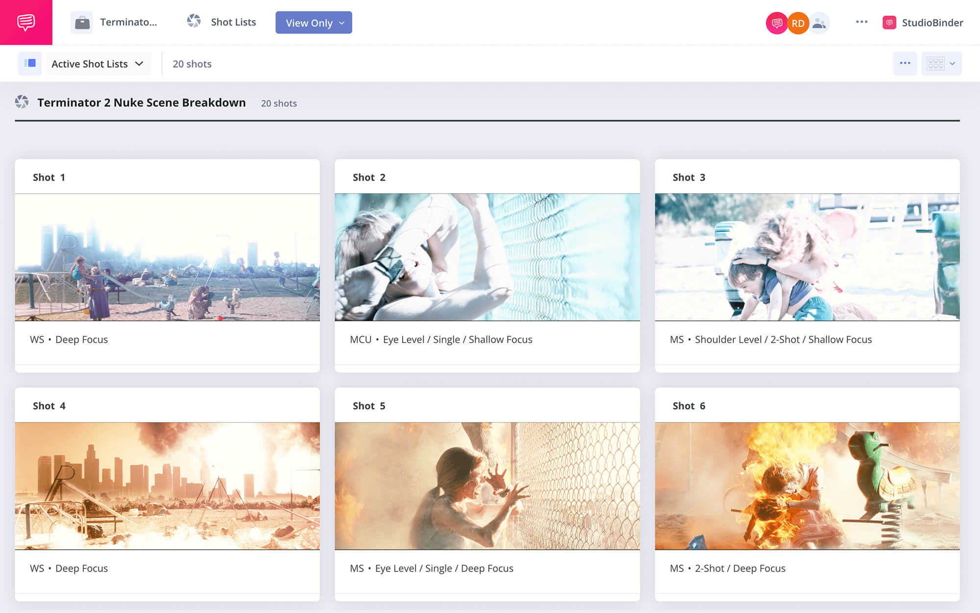 Terminator Nuke Scene Breakdown Nuke Scene Breakdown StudioBinder Shot Listing Software
