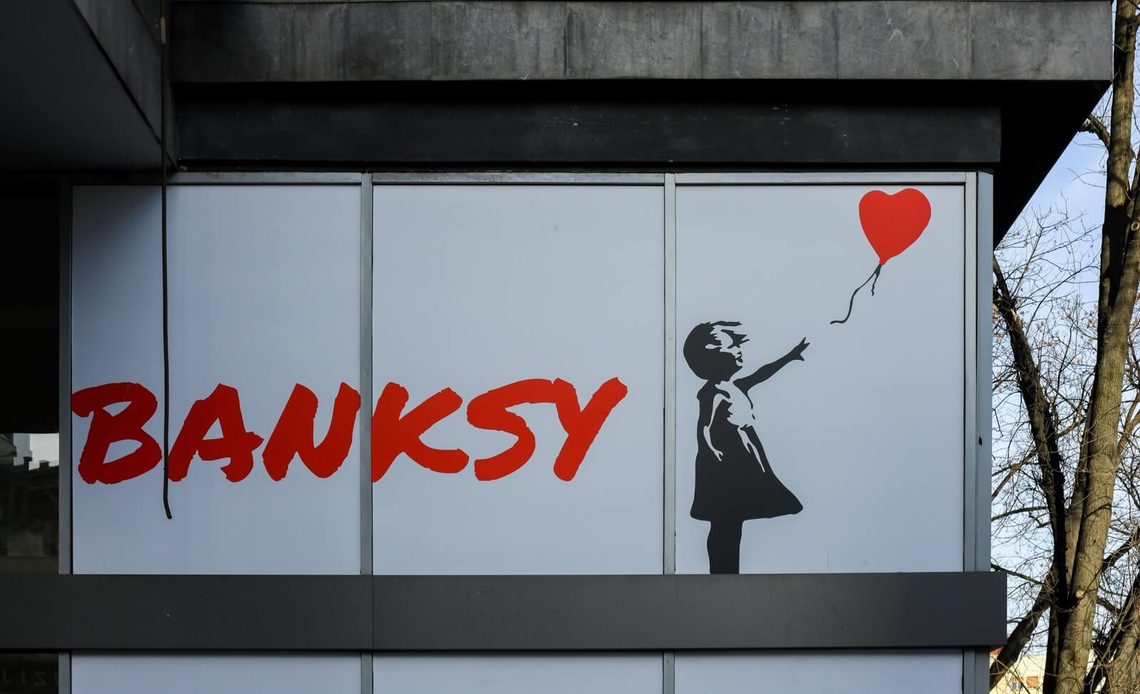 The Girl with the Balloon by Banksy