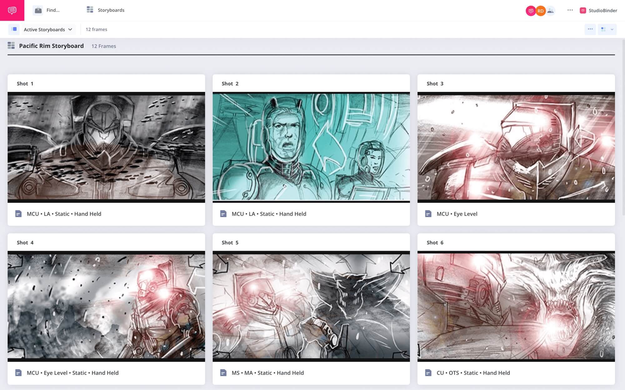Websites to Find Storyboard Artist Pacific Rim Storyboard StudioBinder Storyboarding Software ()