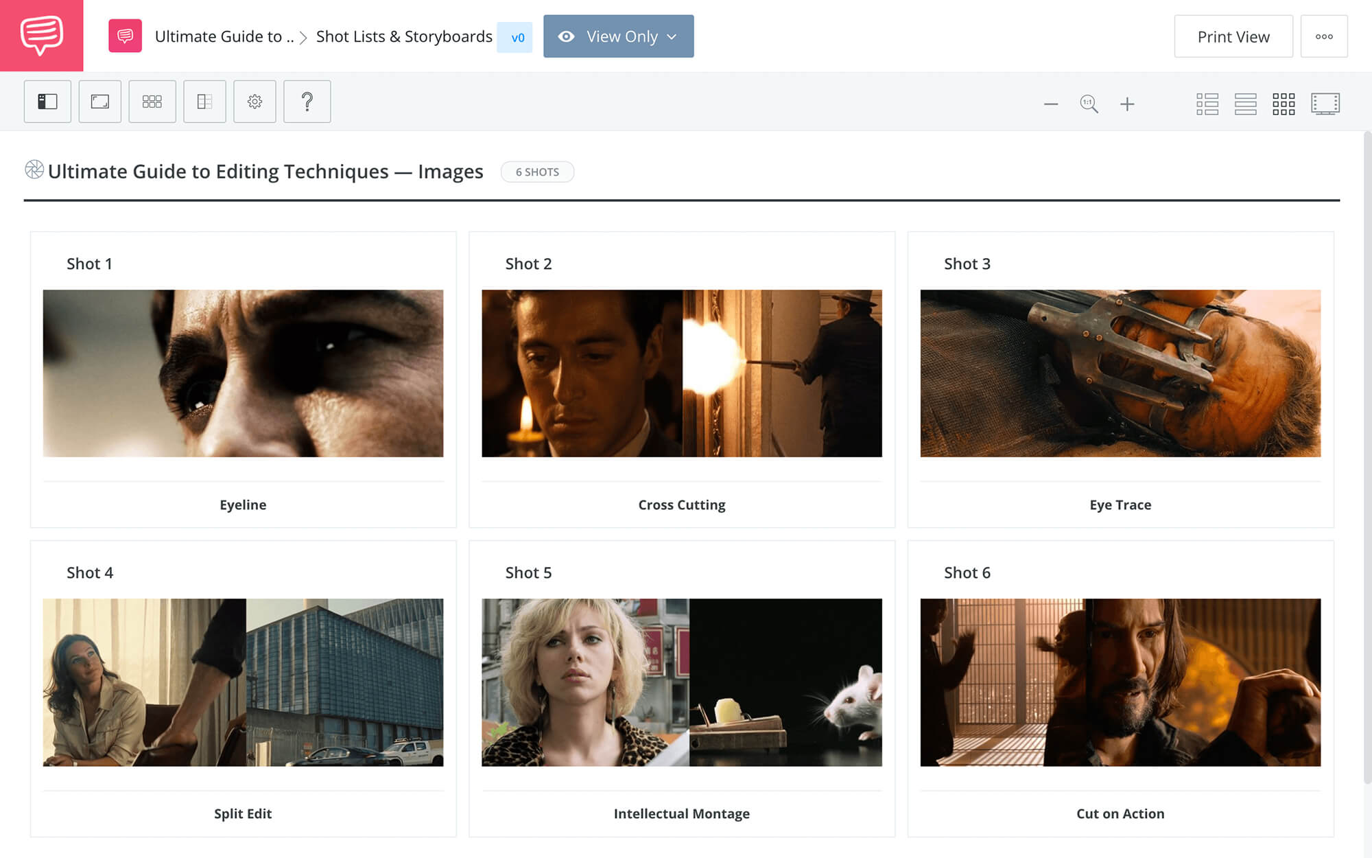 What is Film Editing Various Movies StudioBinder Shot Listing Software