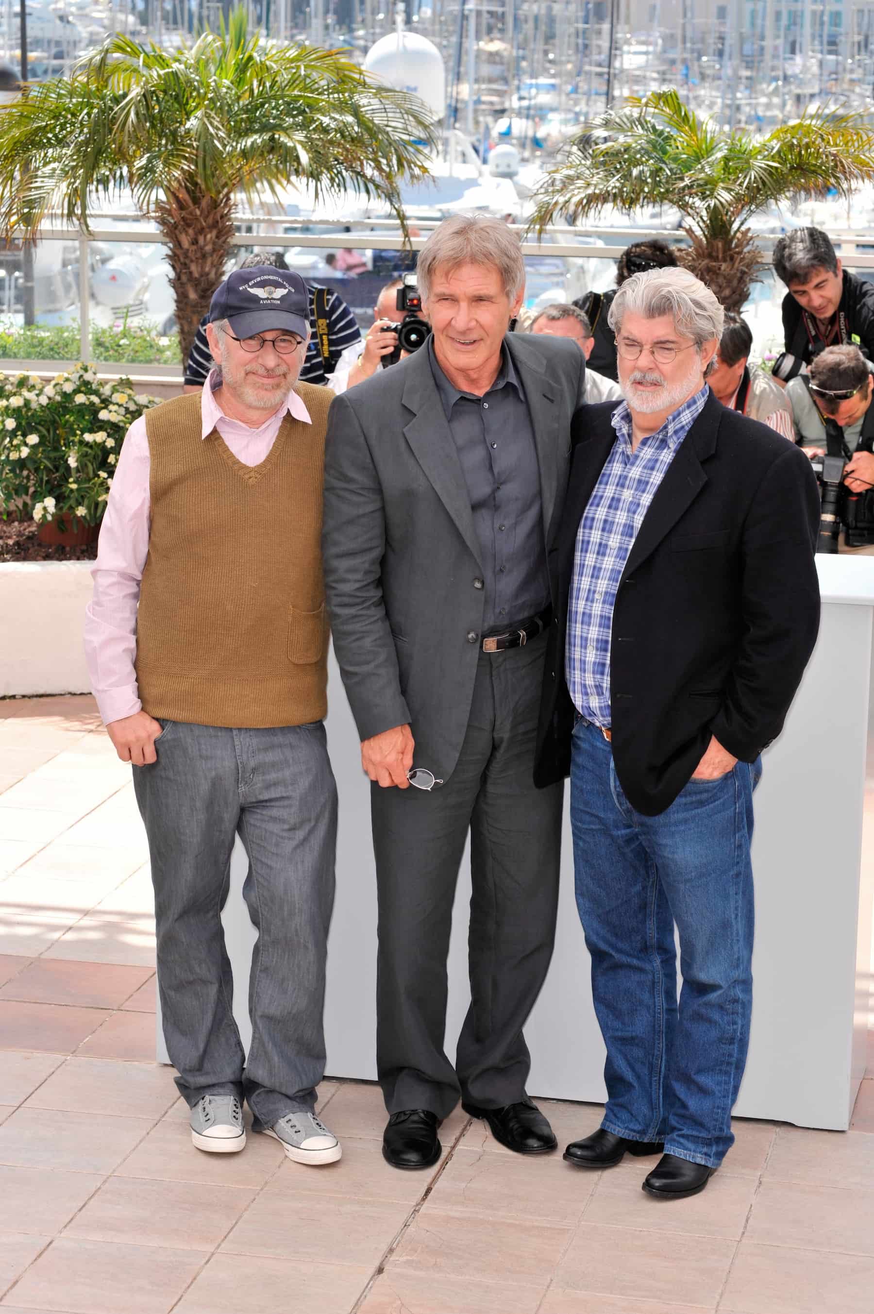 What is Film Production Above the Line Men Production in Movies Steven Spielberg Harrison Ford George Lucas