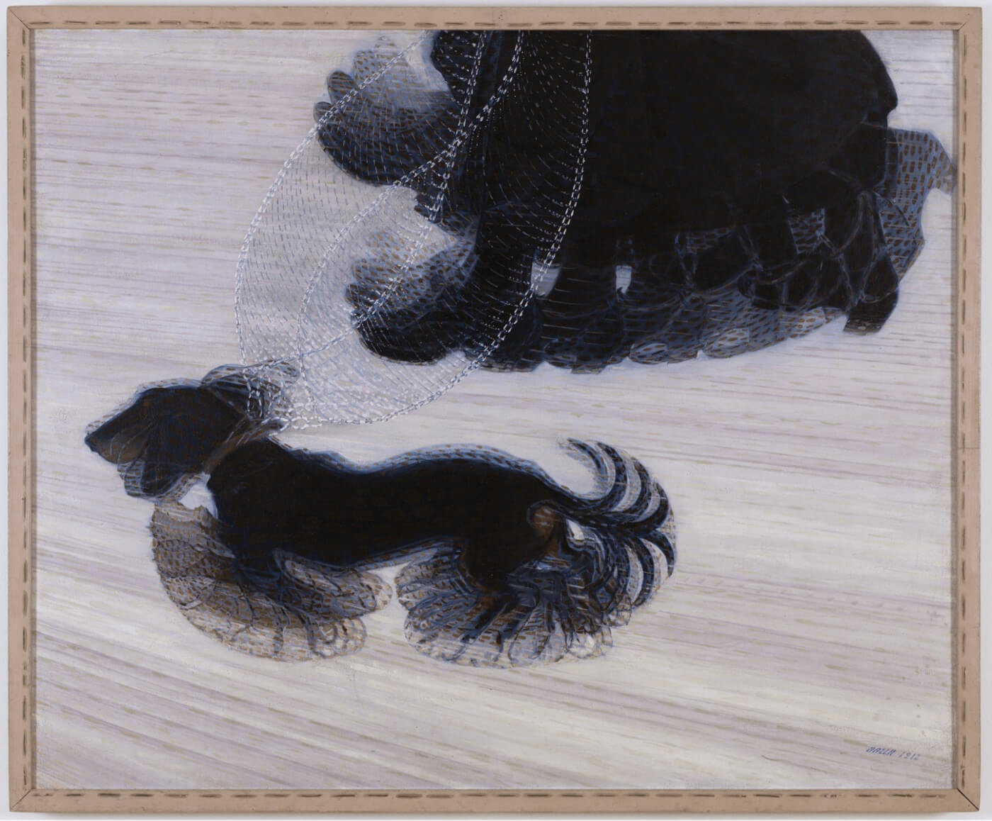 What is Futurism Futurism painting Dynamism of a Dog on a Leash ()