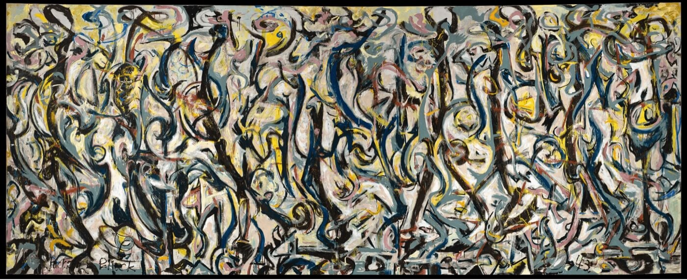 What is Movement in Art Jackson Pollocks foot wide Mural ()
