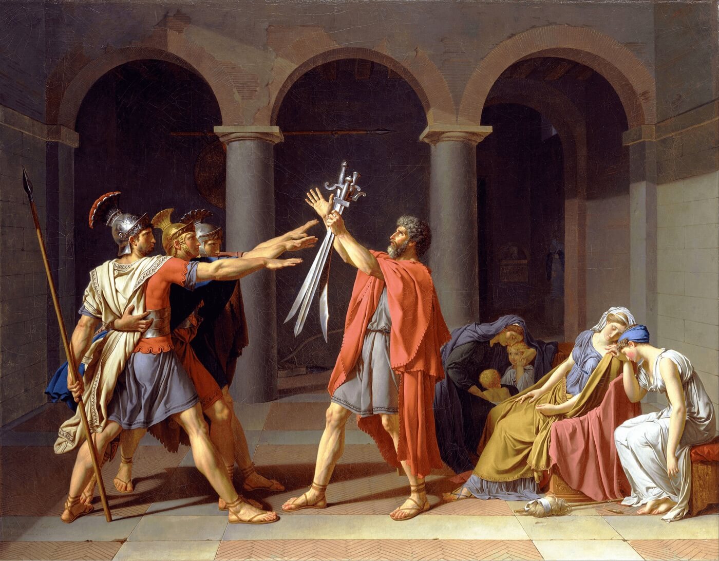 What is Neoclassicism Neoclassicism Paintings • Oath of the Horatii by Jacques Louis David ()