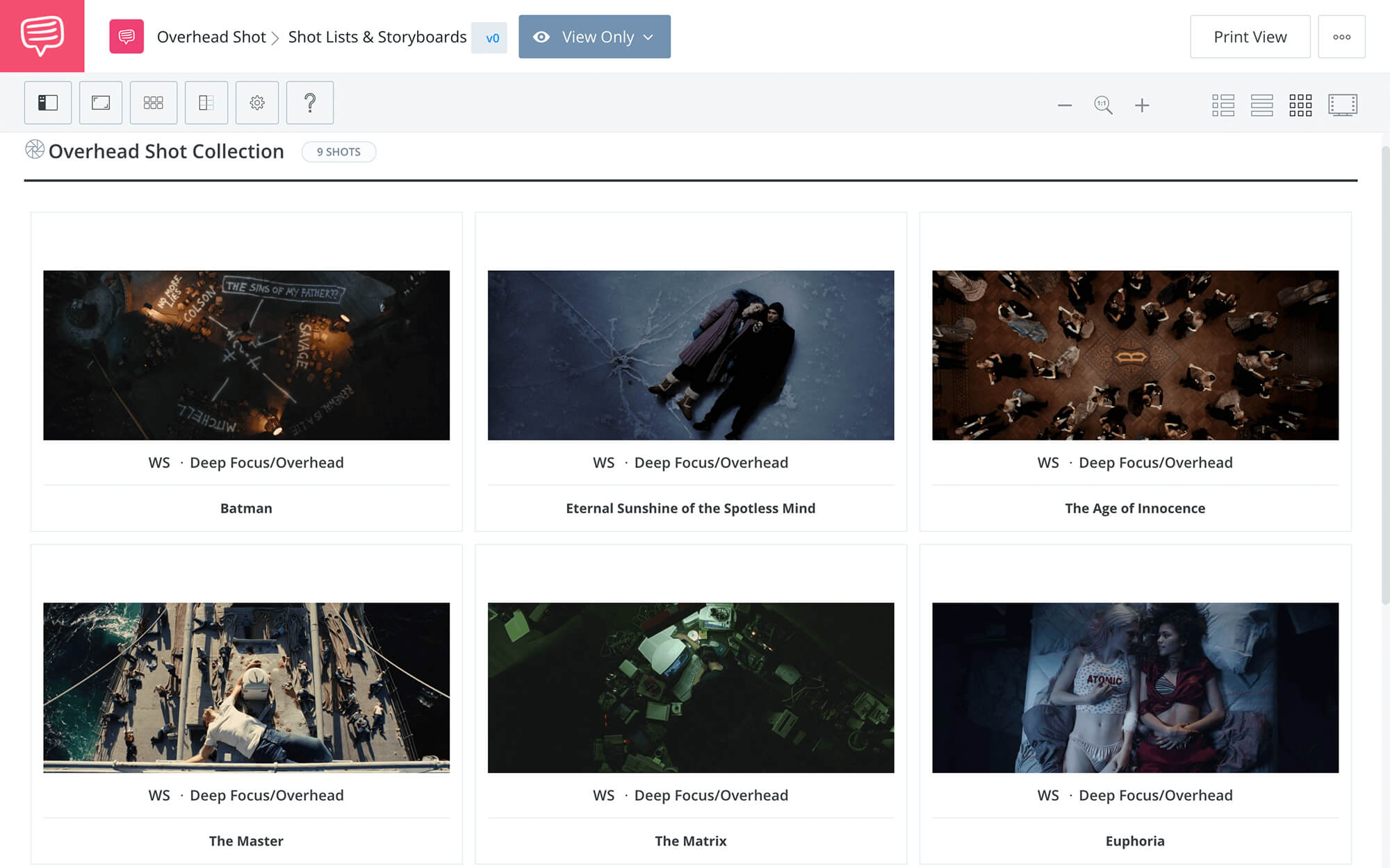 What is Overhead Shot Overhead Shot Collection StudioBinder Shot Listing Software