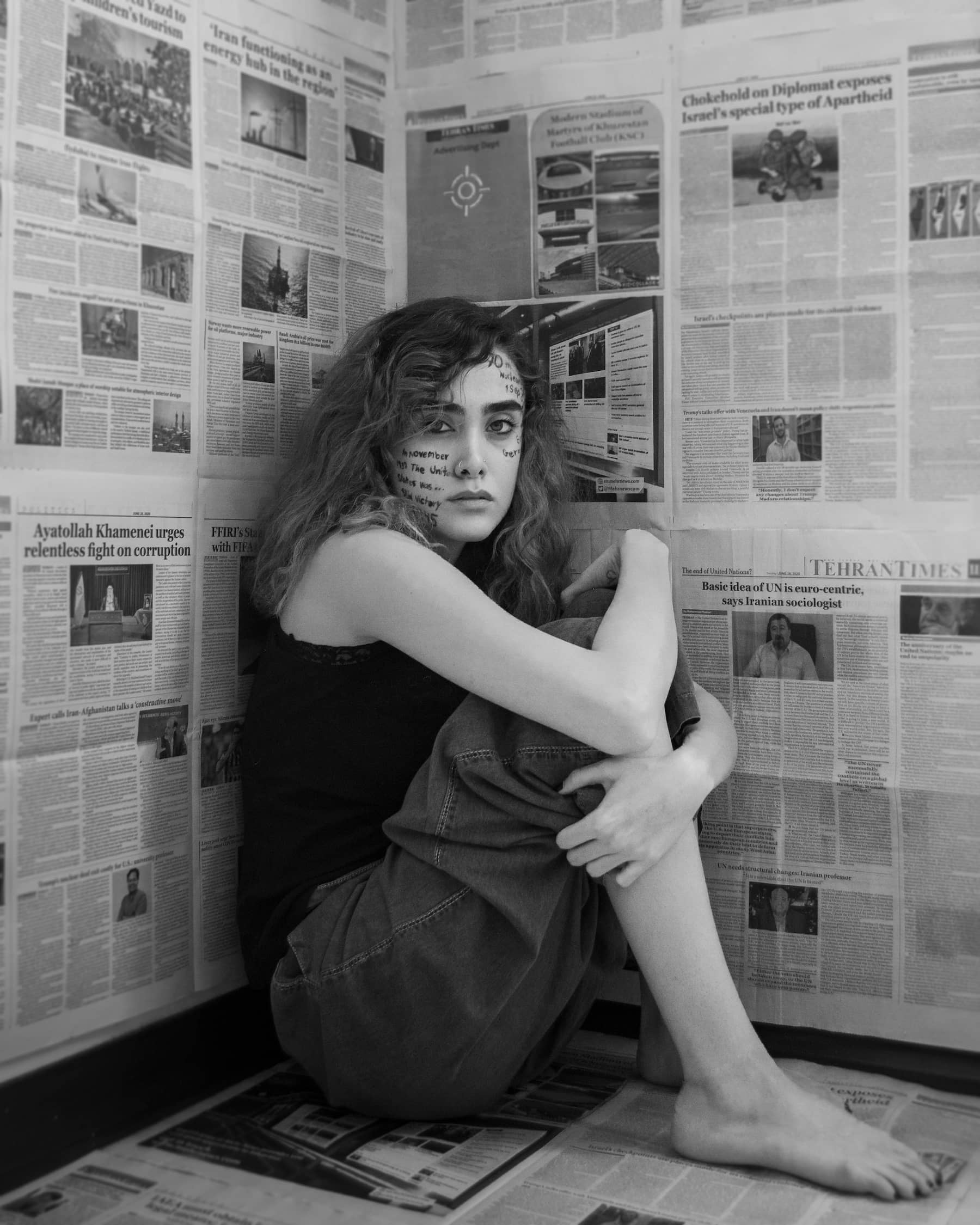 What is a Backdrop in Photography Newspaper Texture Backdrop