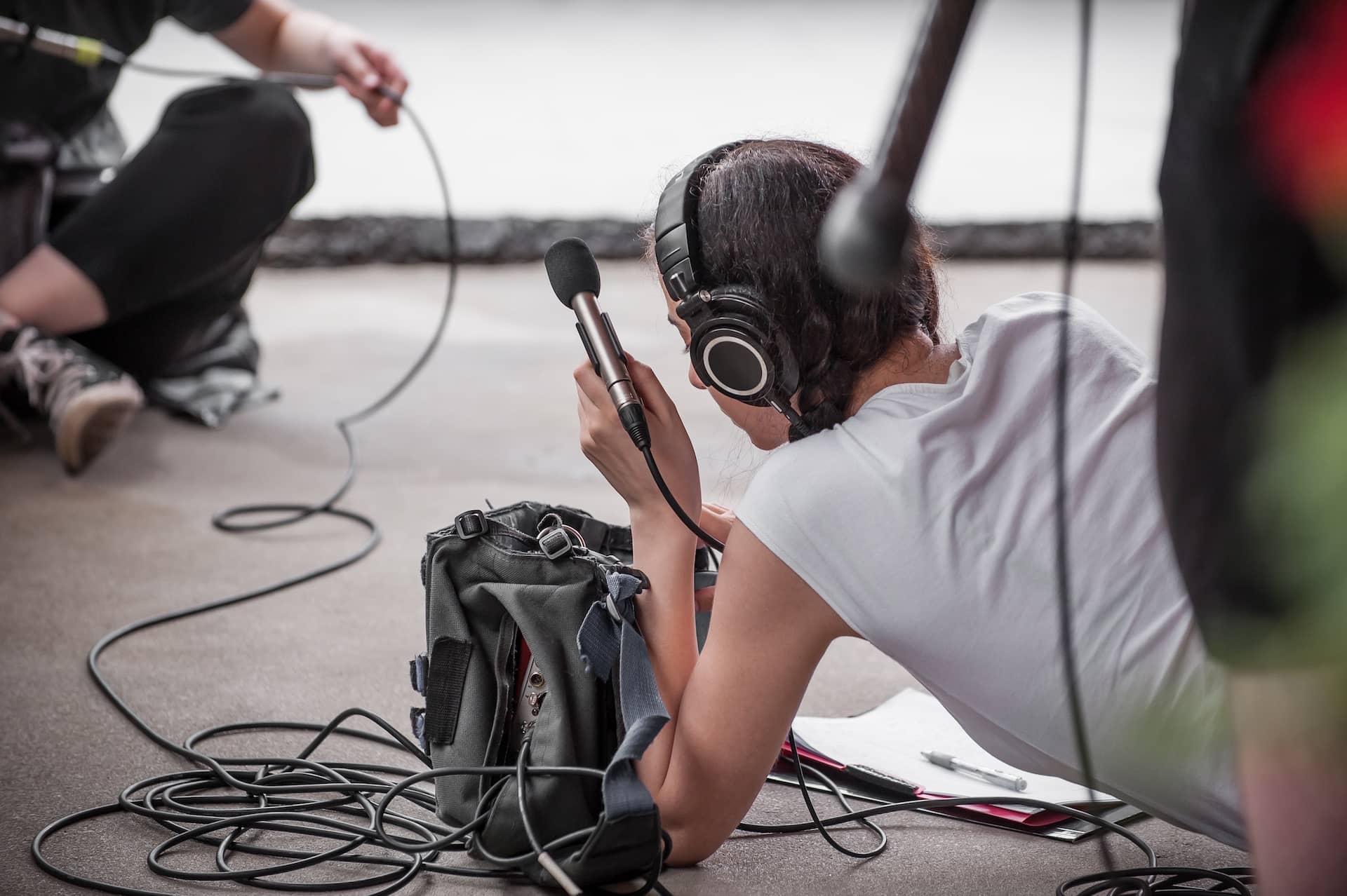 What is a Boom Operator in Film On Floor