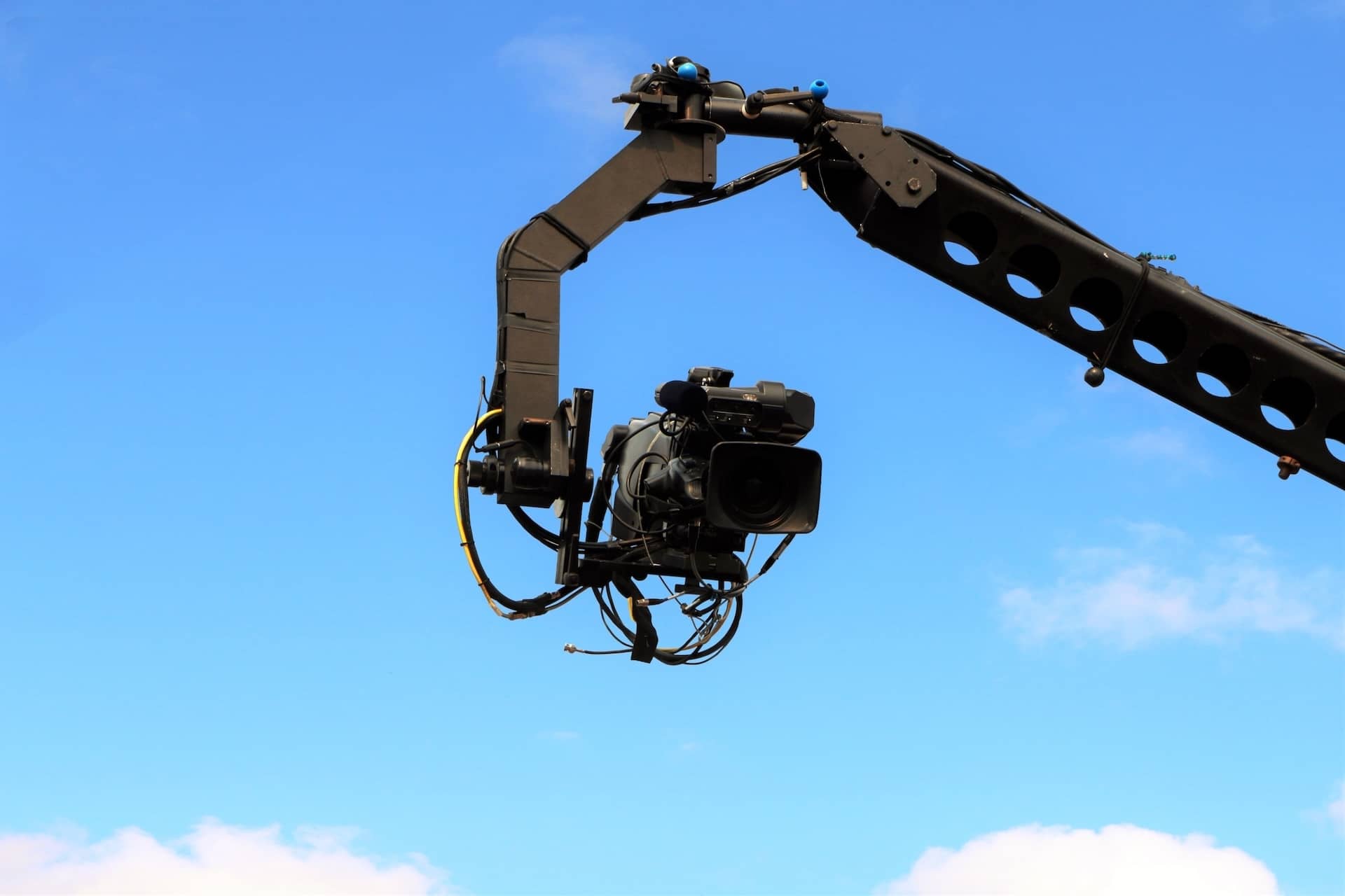 What is a Crane Shot Camera Angles and Movement in Film Production Featured StudioBinder