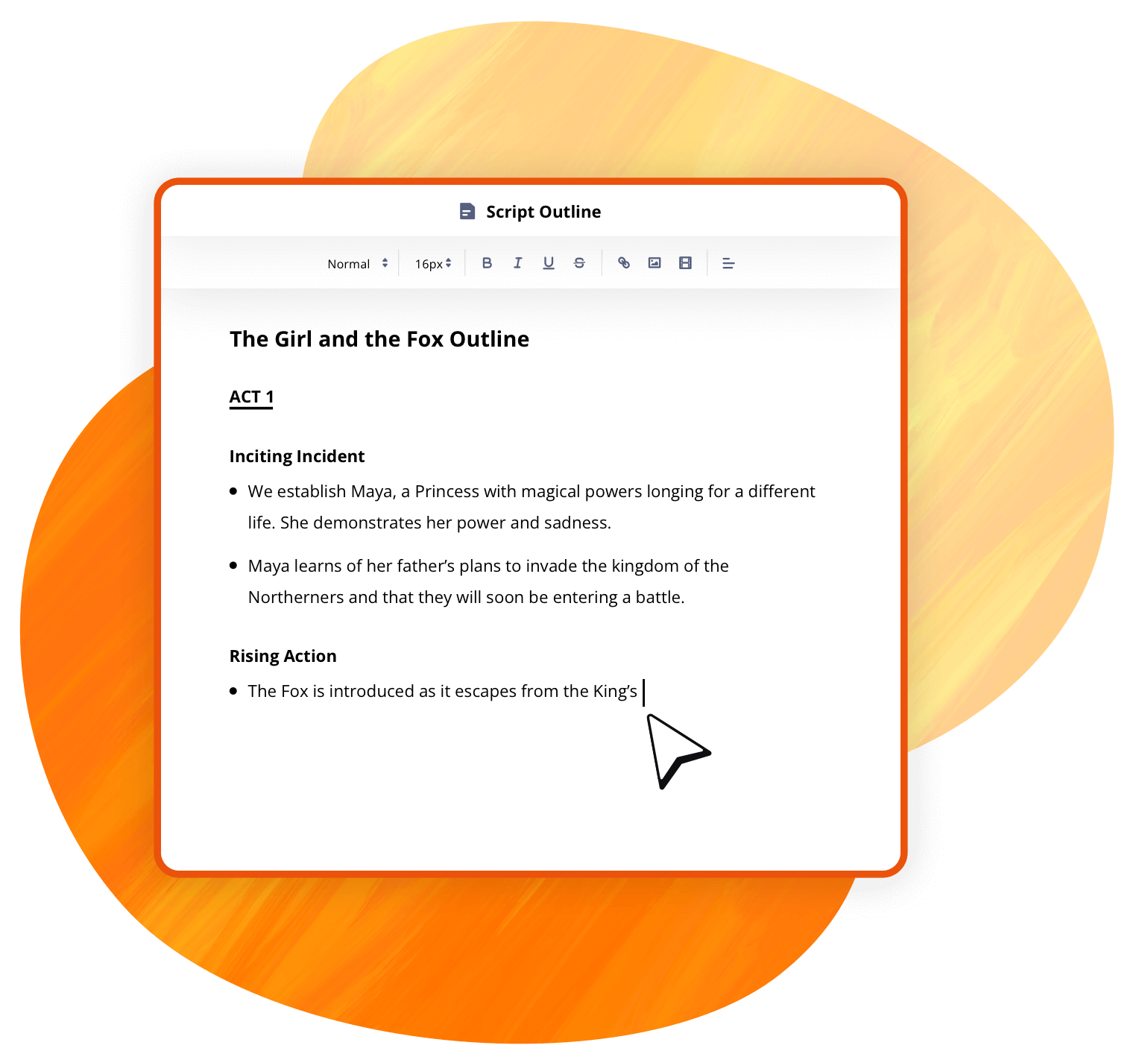 screenwriting software movie script outline