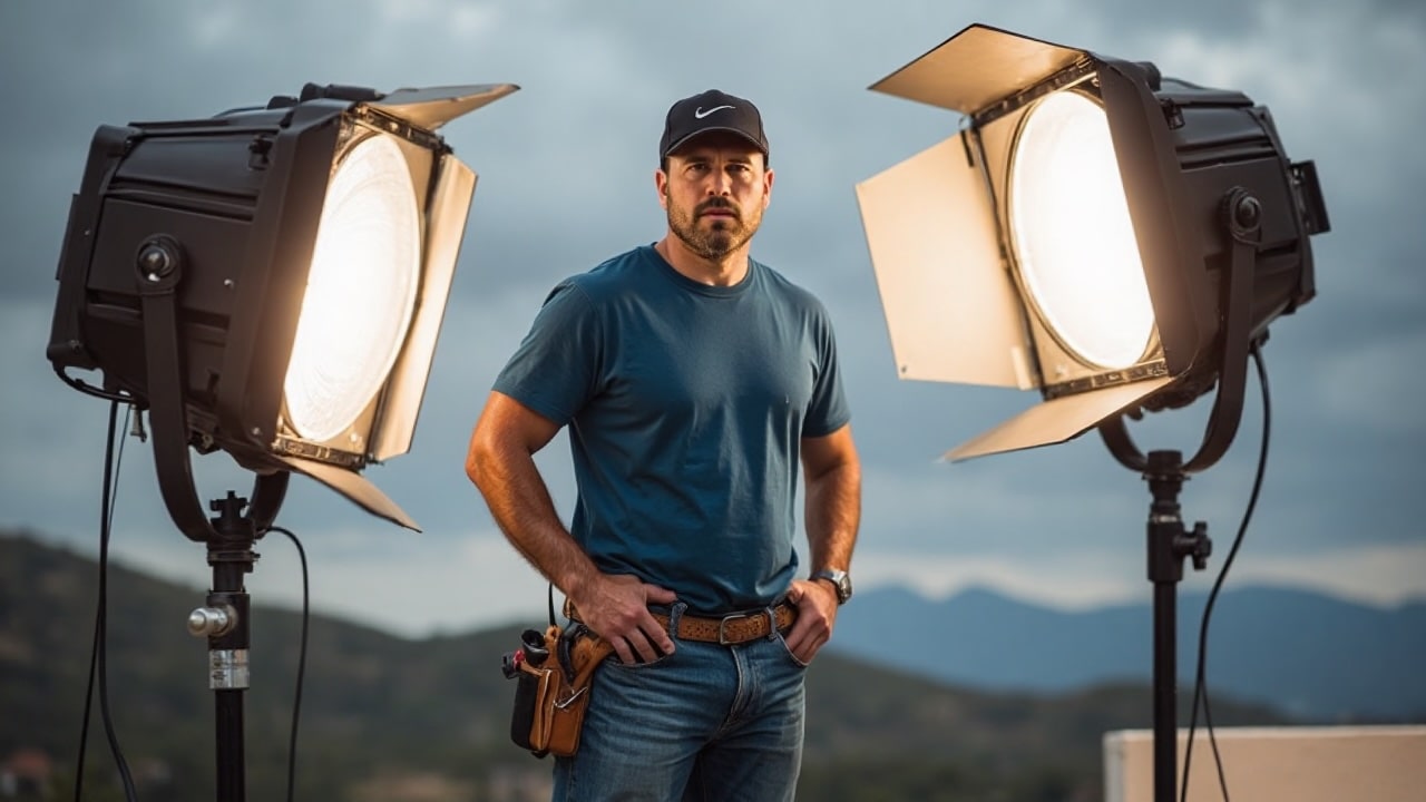 Film Roles Explainer Key Gaffer on Movie Set
