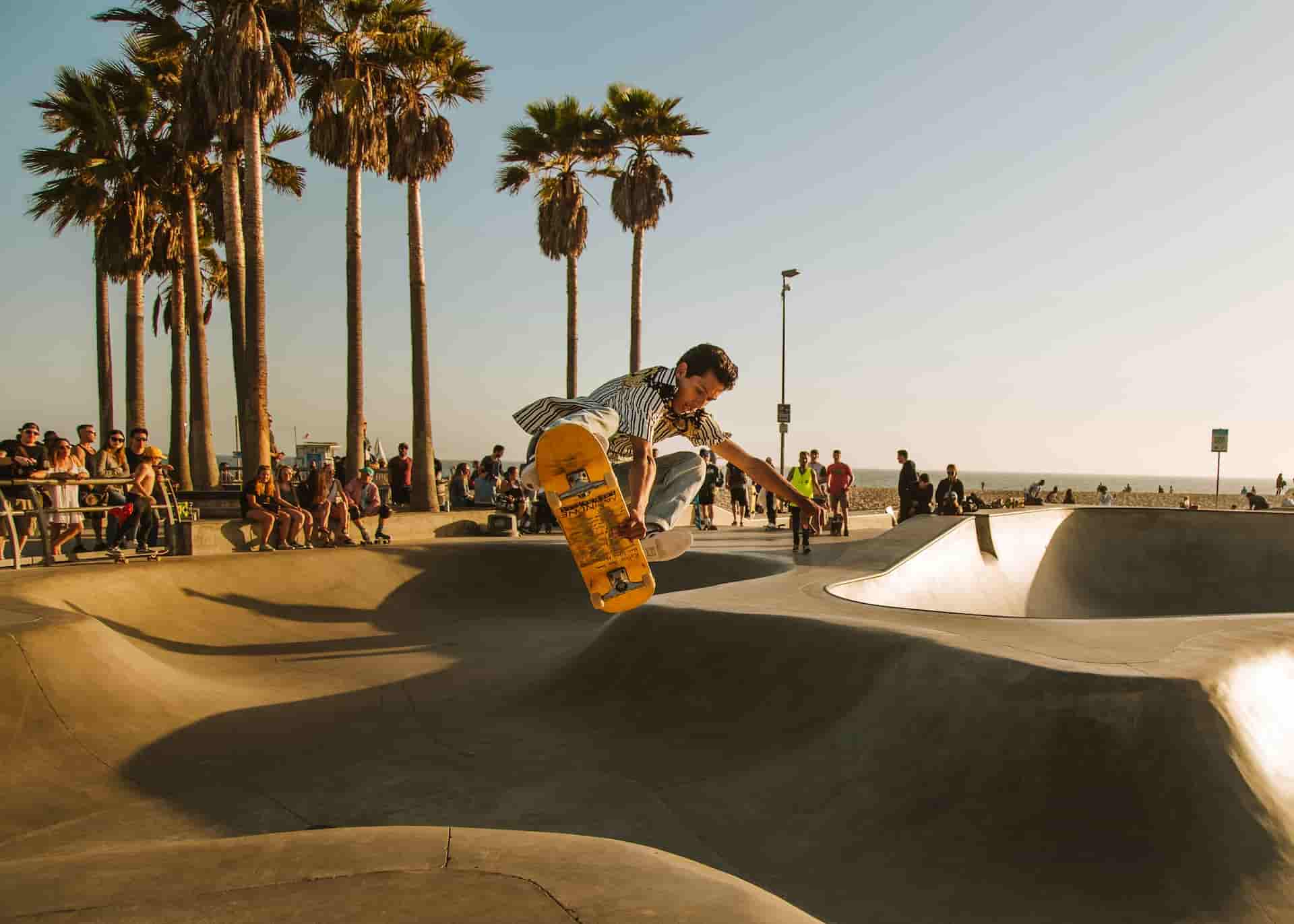 Great Sports Pictures A Skater In Air on Skate Ramp Great Sports Pictures A Skater In Air on Skate Ramp