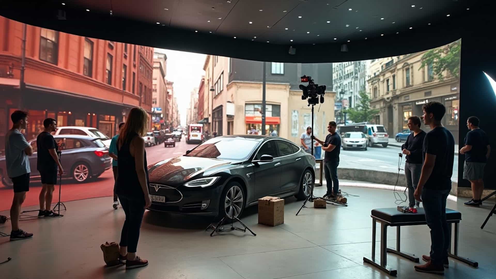 How to Shoot a Car Scene Virtual Production